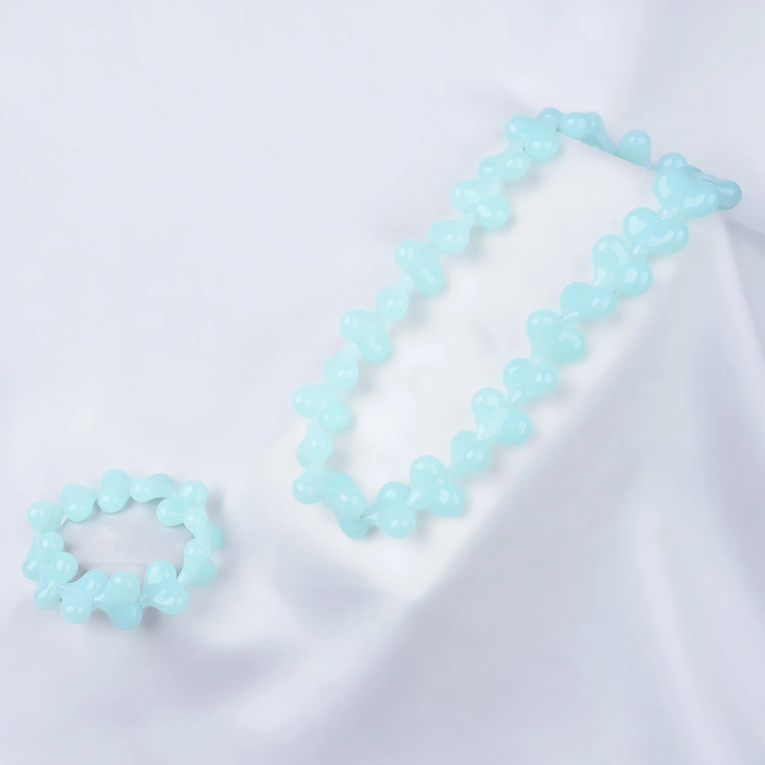 Beads Necklace & Bracelet Set