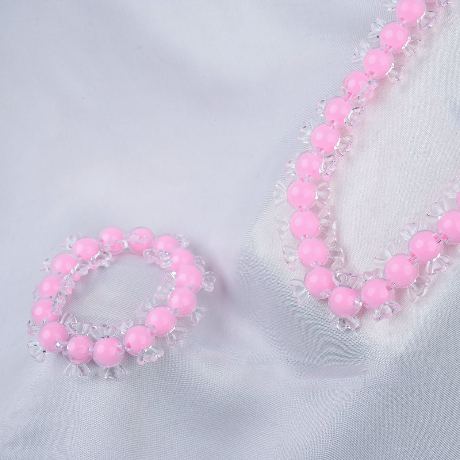 Beads Necklace & Bracelet Set - Image 2