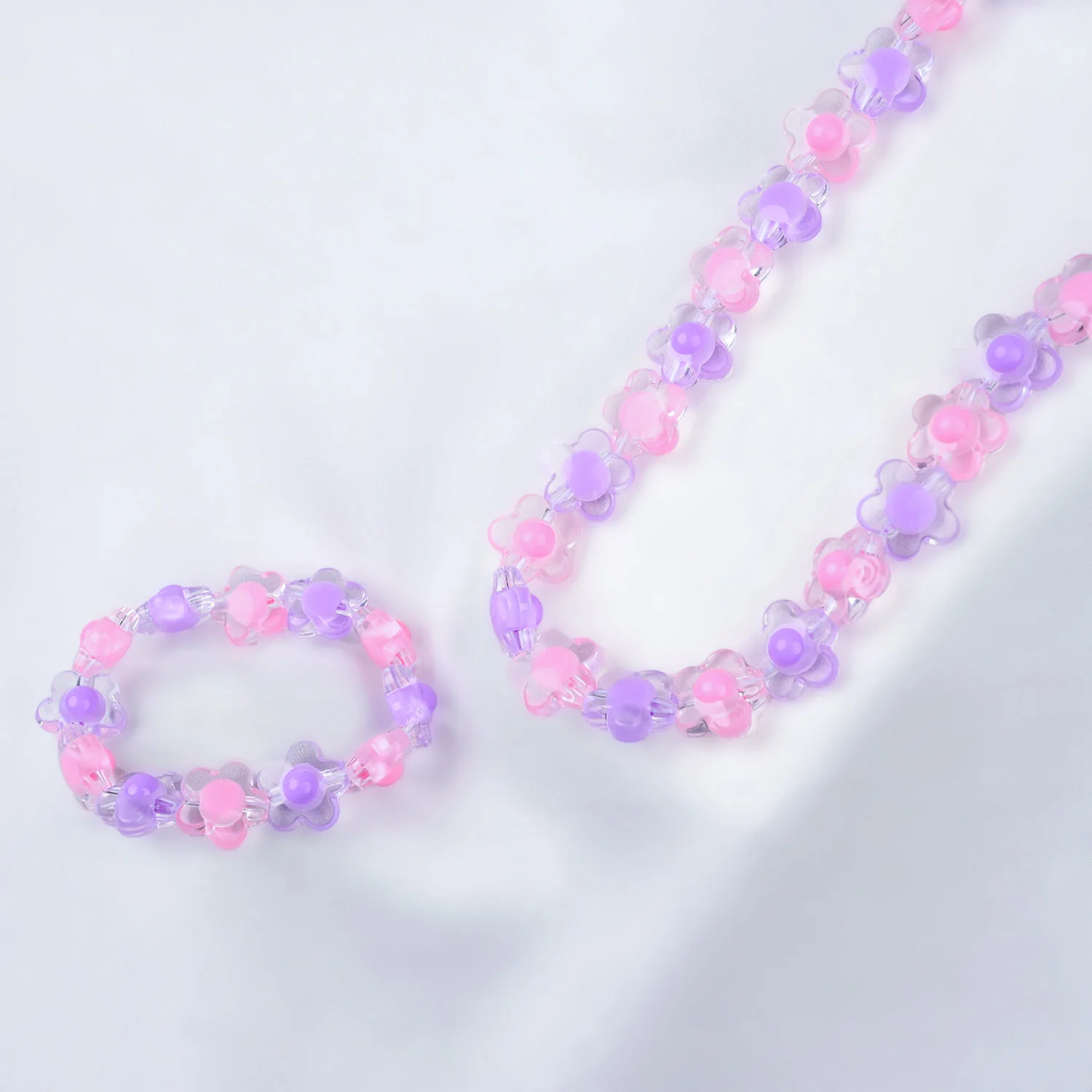 Beads Necklace & Bracelet Set - Image 2