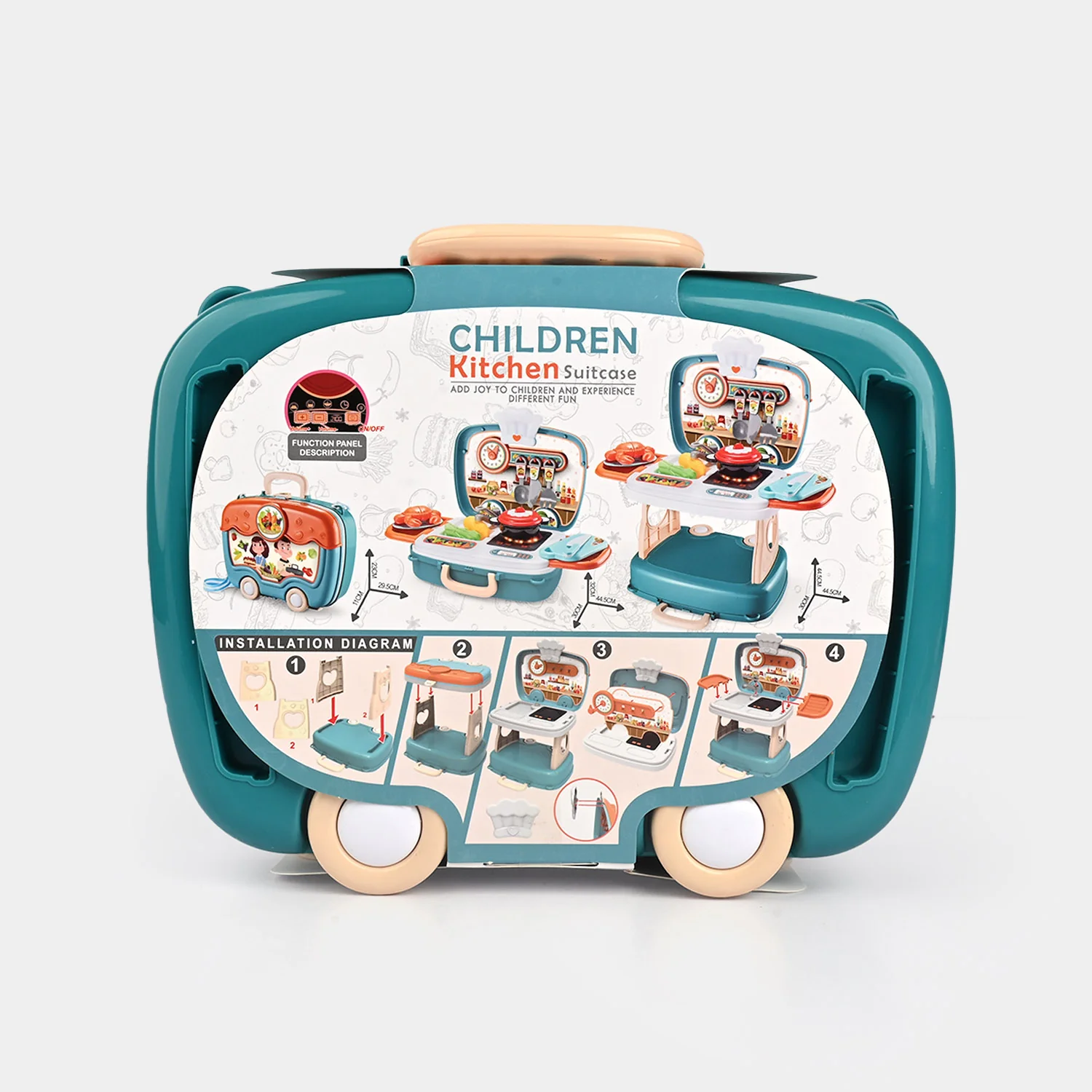 Briefcase Kitchen Play Set for Kids - Image 6