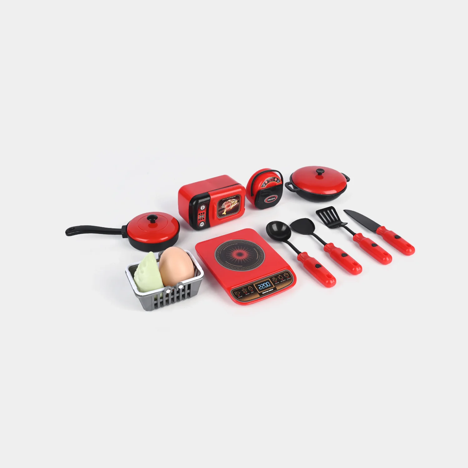 Kids' Roleplay Kitchen Accessory Set