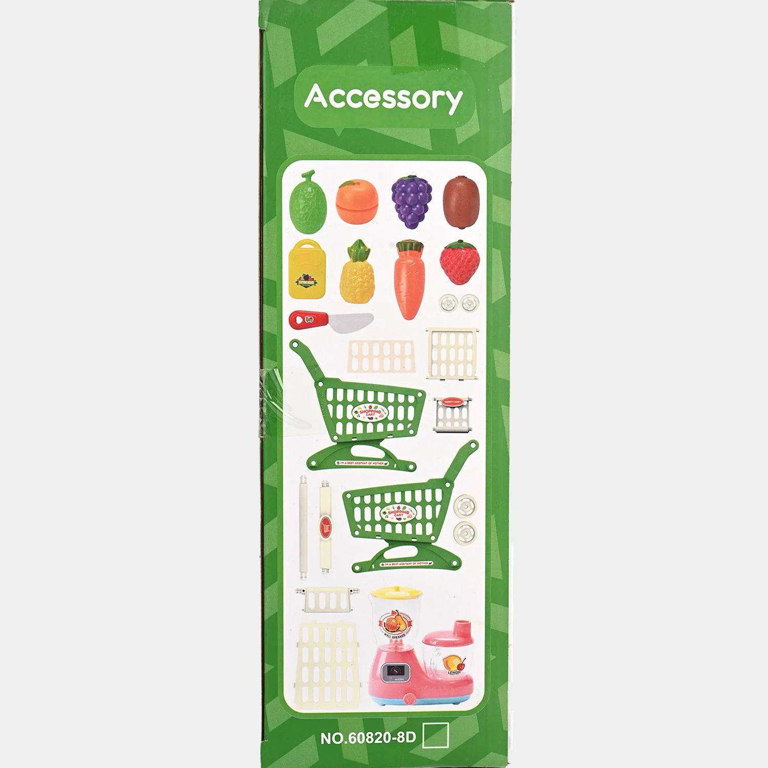 Kids Fruit Cutting Play House Set (23 Pieces) - Image 2