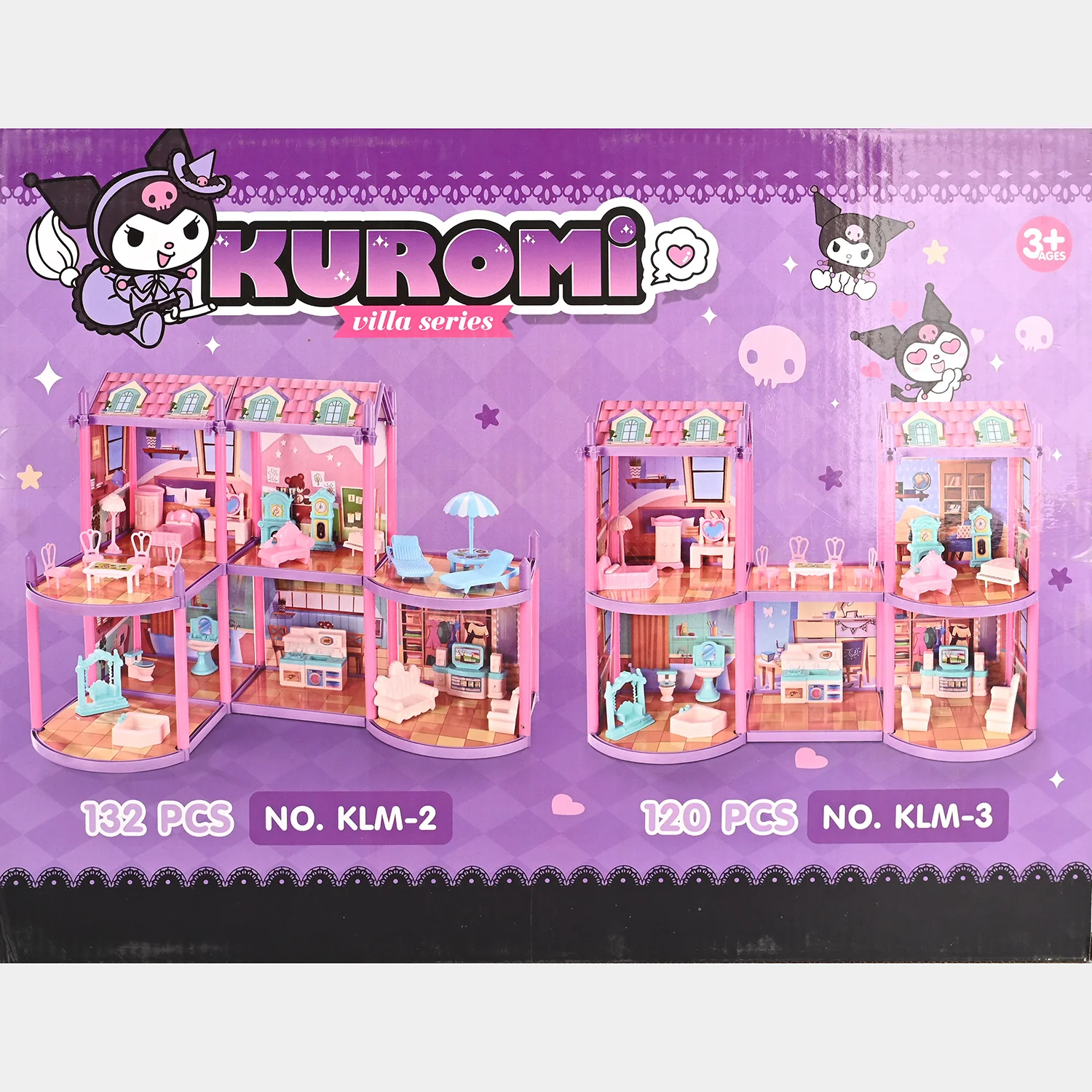 Character Villa Play House Set (139 Pieces) - Image 3