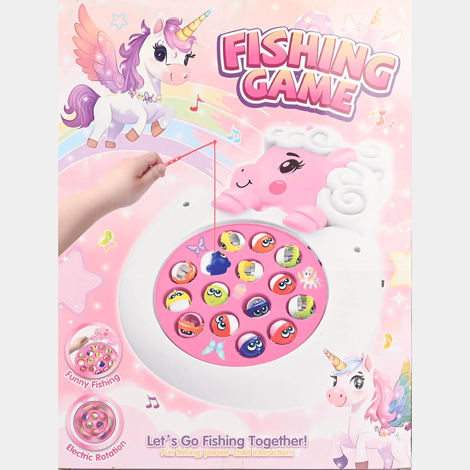 Electric Fun Musical Fishing Game For Kids - Image 8