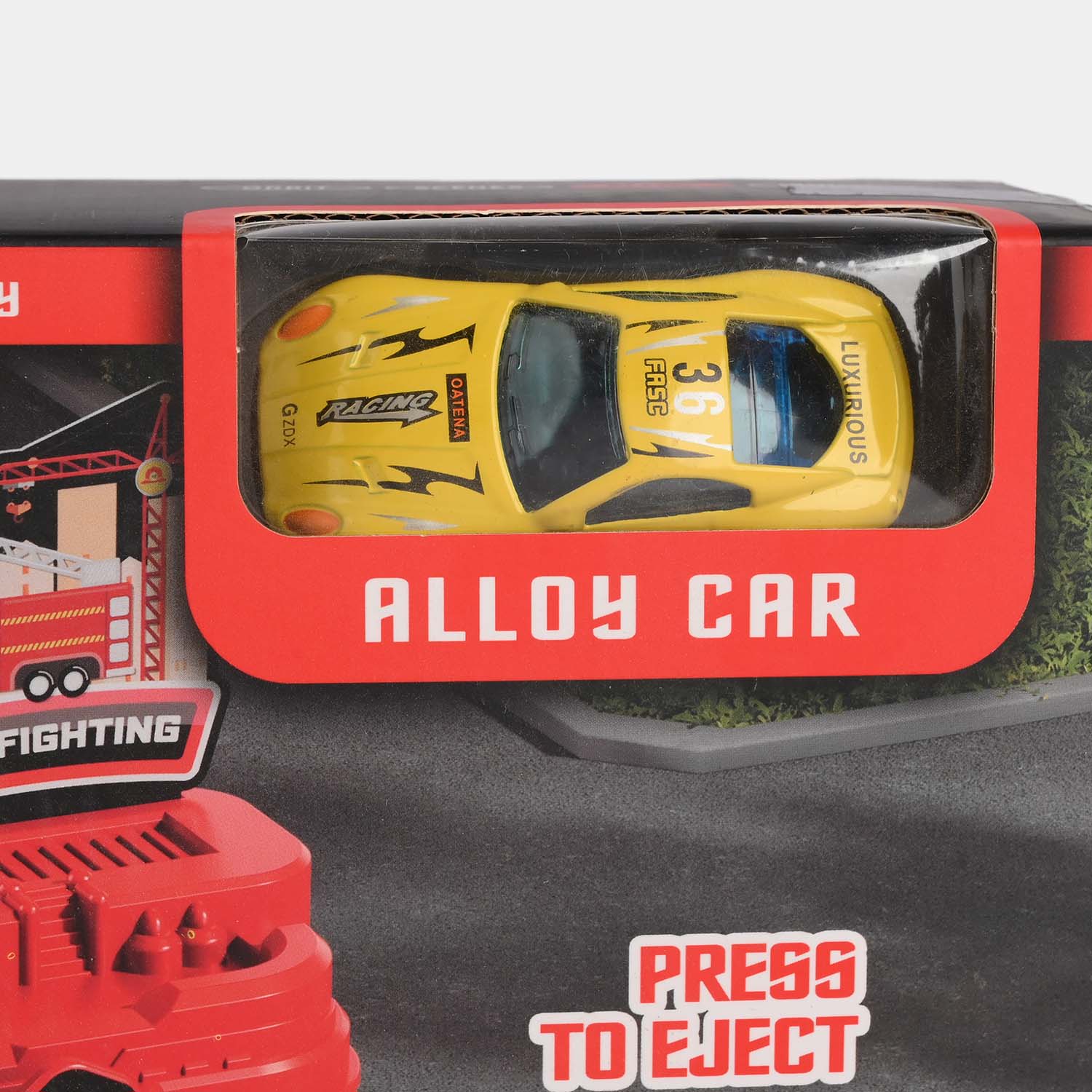 Fire Themed Parking Lot Playset - Image 2