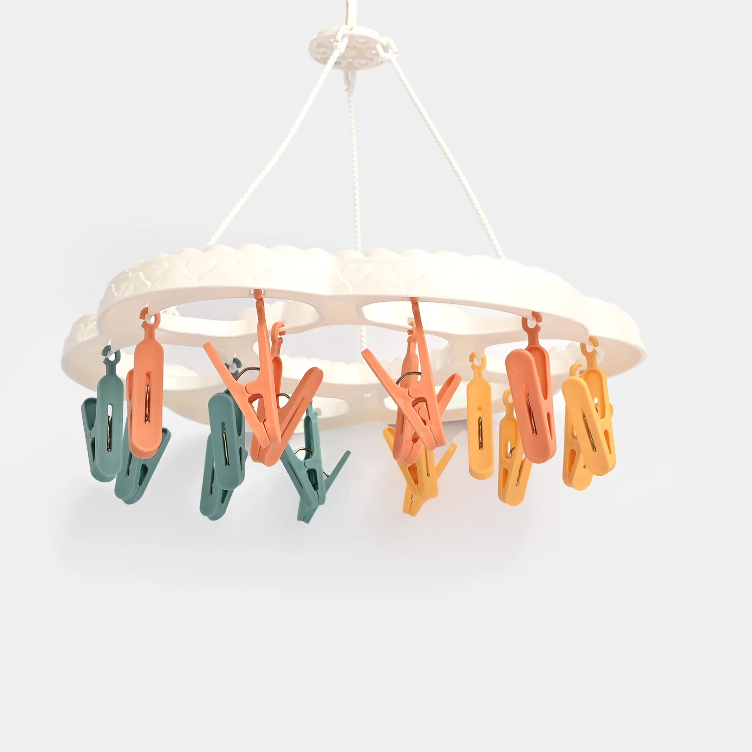 Laundry Cloth Hanger Clips Set | 17Pcs - Image 2