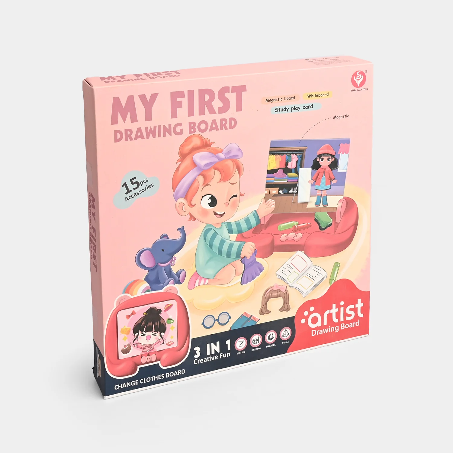 Magnetic Puzzle Cartoon Drawing Board - Image 3