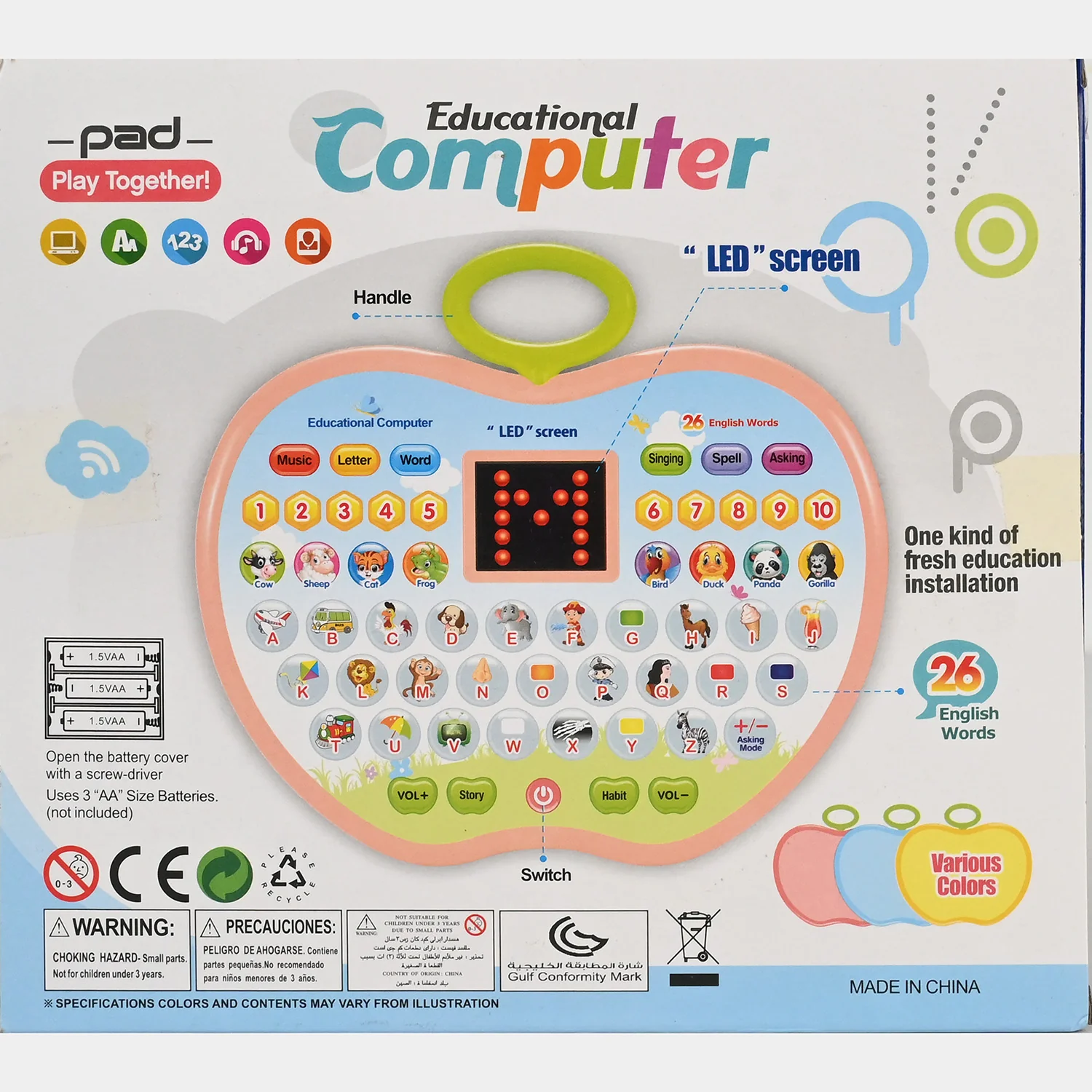 Educational Computer Learning Machine with LED Screen - Image 6