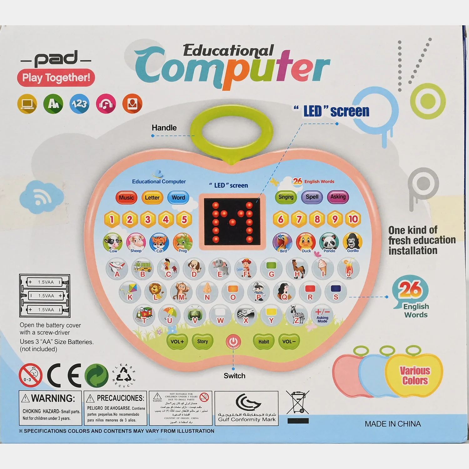 Educational Computer Learning Machine with LED Screen - Image 6