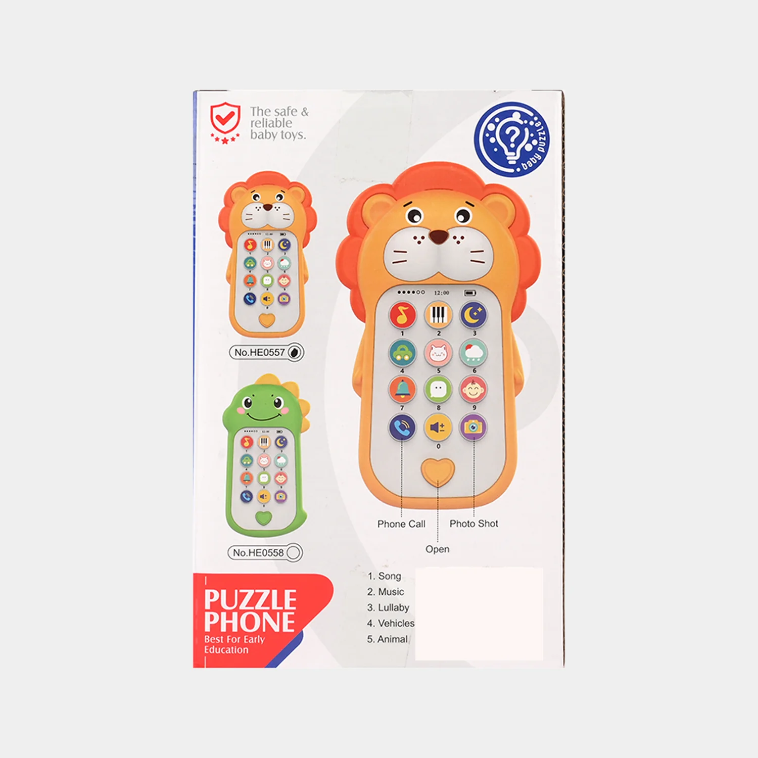 Lion Phone With Light & Music For Kids - Image 4