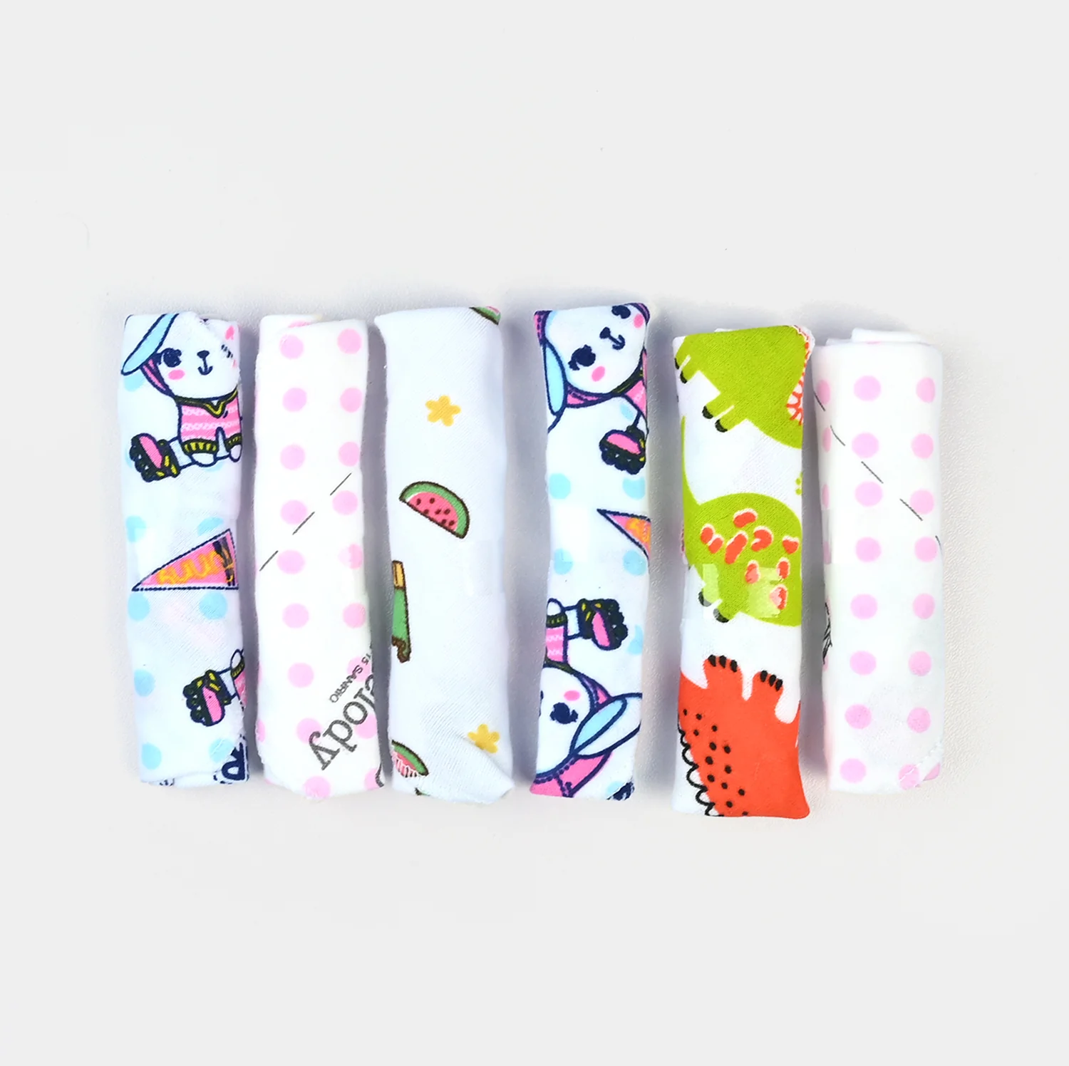 Baby Face towels/Washcloths 6Pcs - Image 2