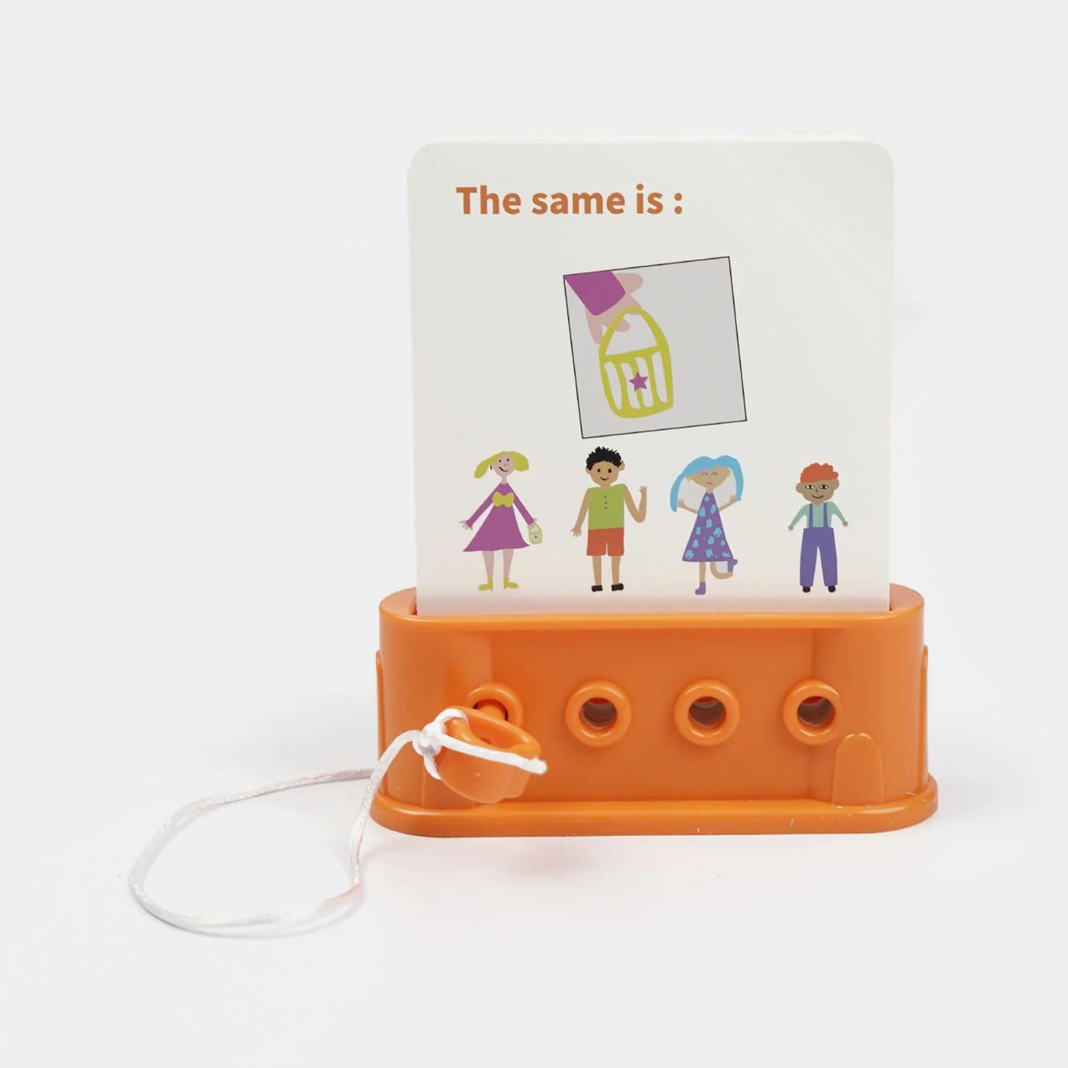 Montessori Logic Key Game with Flash Cards - Image 4