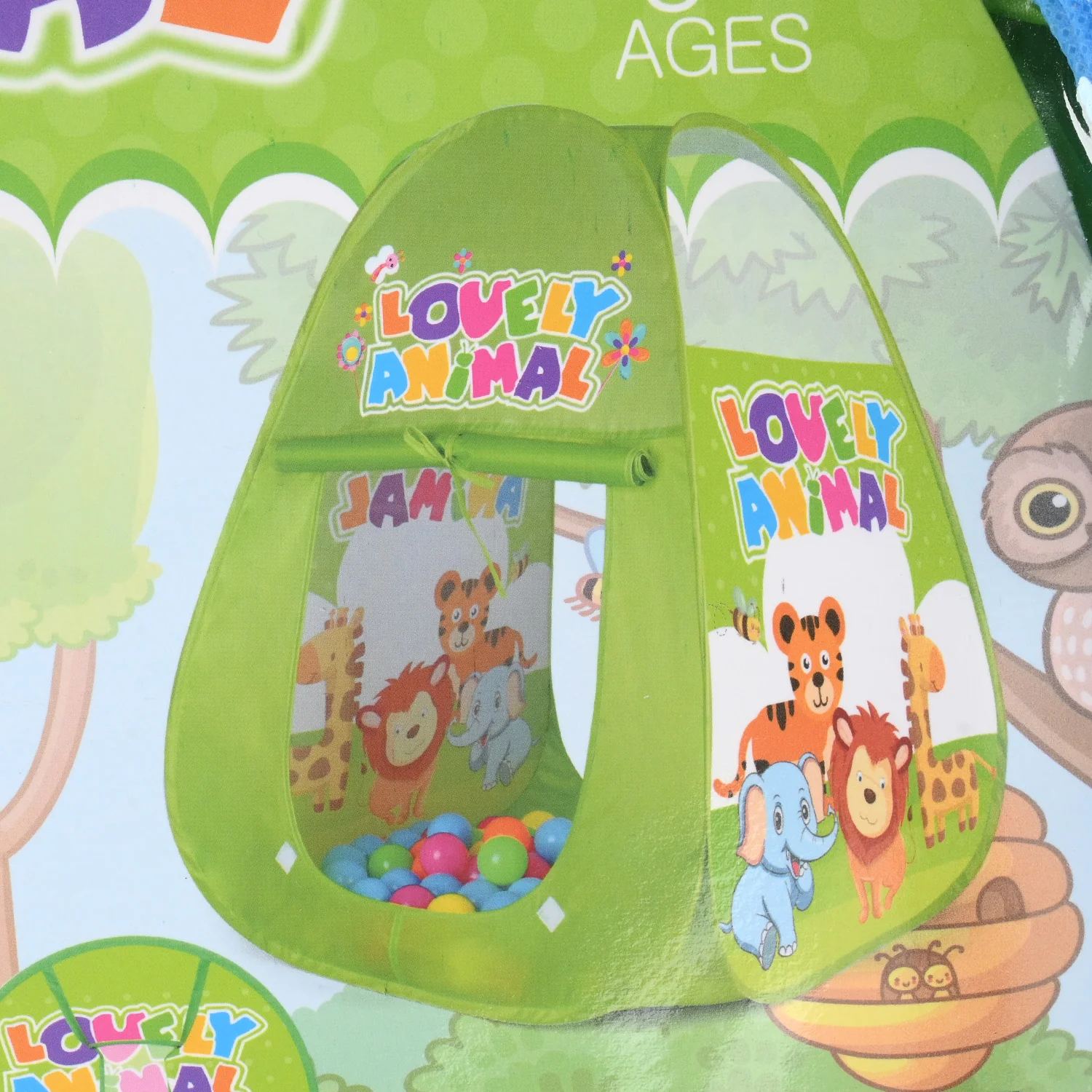 Lovely Animal Kids Play Tent - Image 2