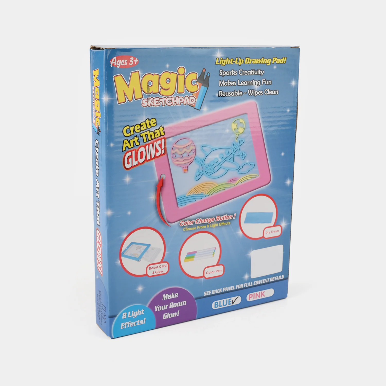 Magic Sketchpad – Light-Up Drawing Pad for Kids - Image 3