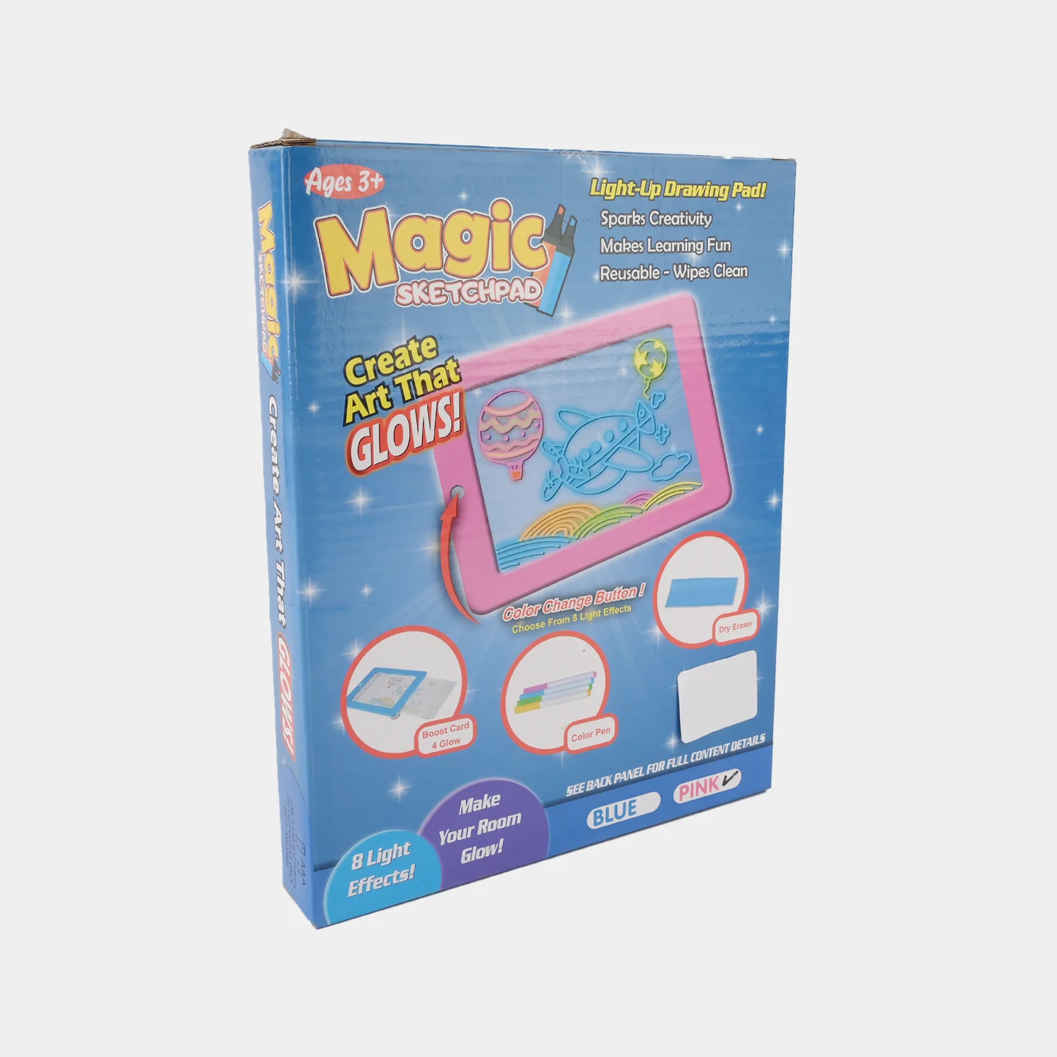 Magic Sketchpad – Light-Up Drawing Pad for Kids - Image 3