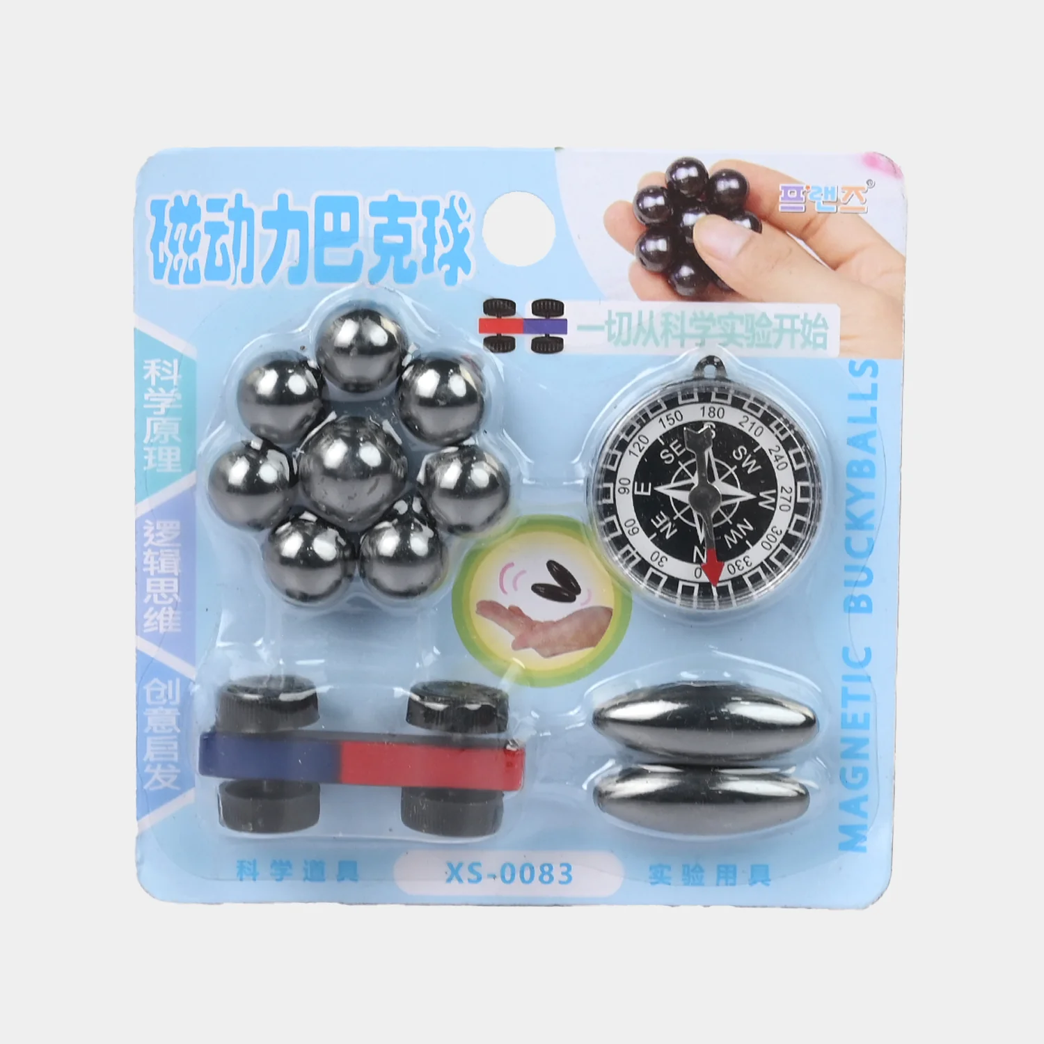 Educational Magnetism Science Experiment Kit