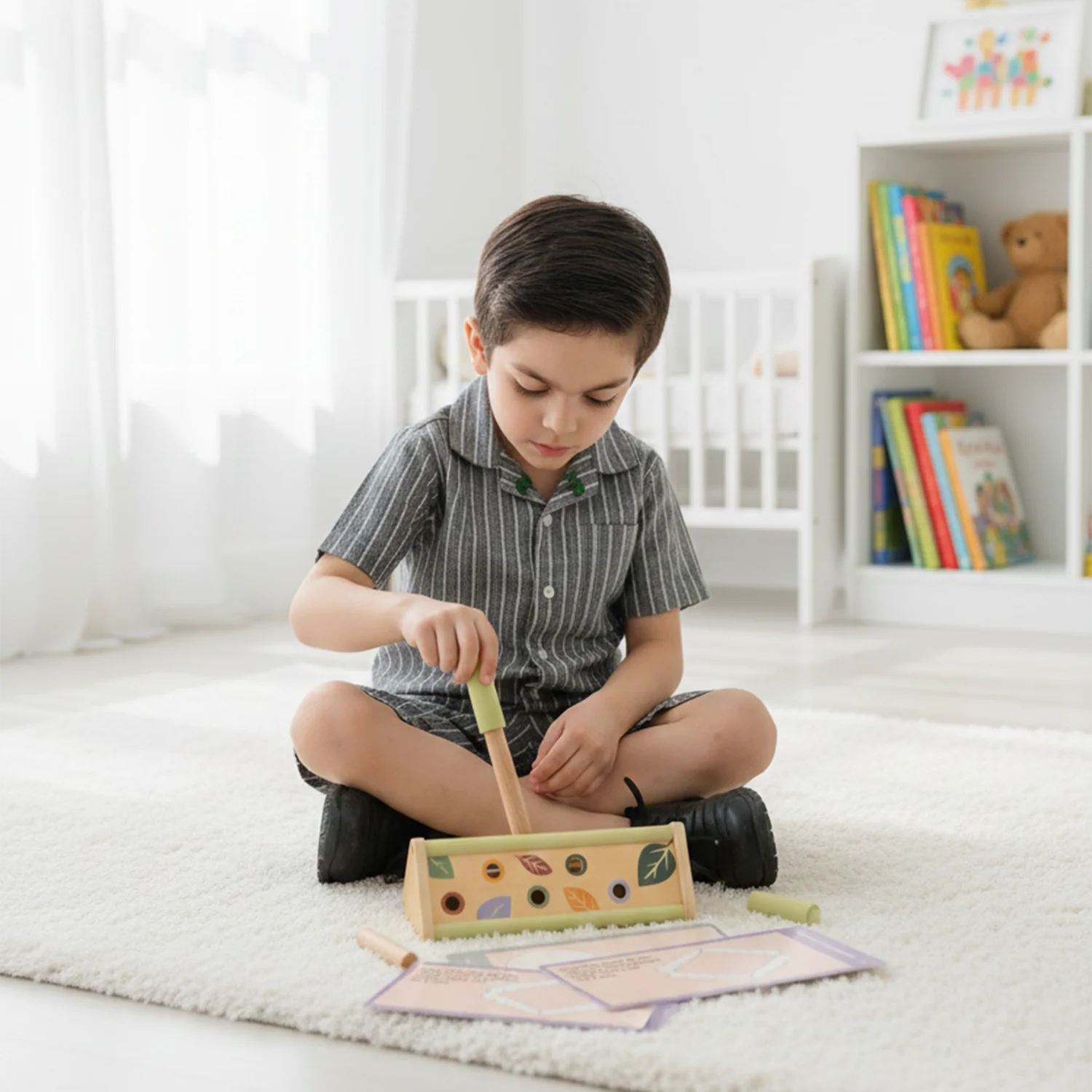 Magnetic Catching Worms Toy for Kids