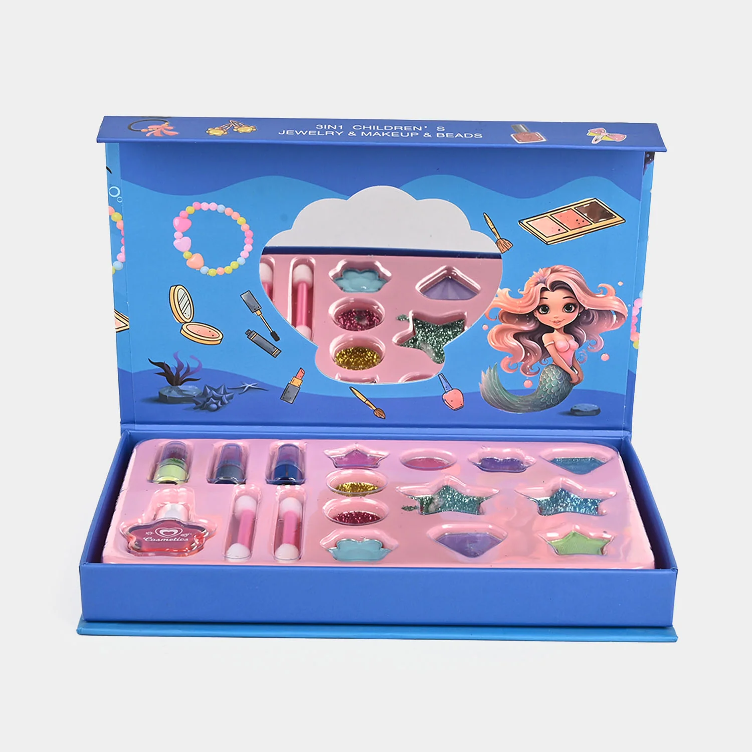 Kids Pretend Play Makeup Kit - Image 4