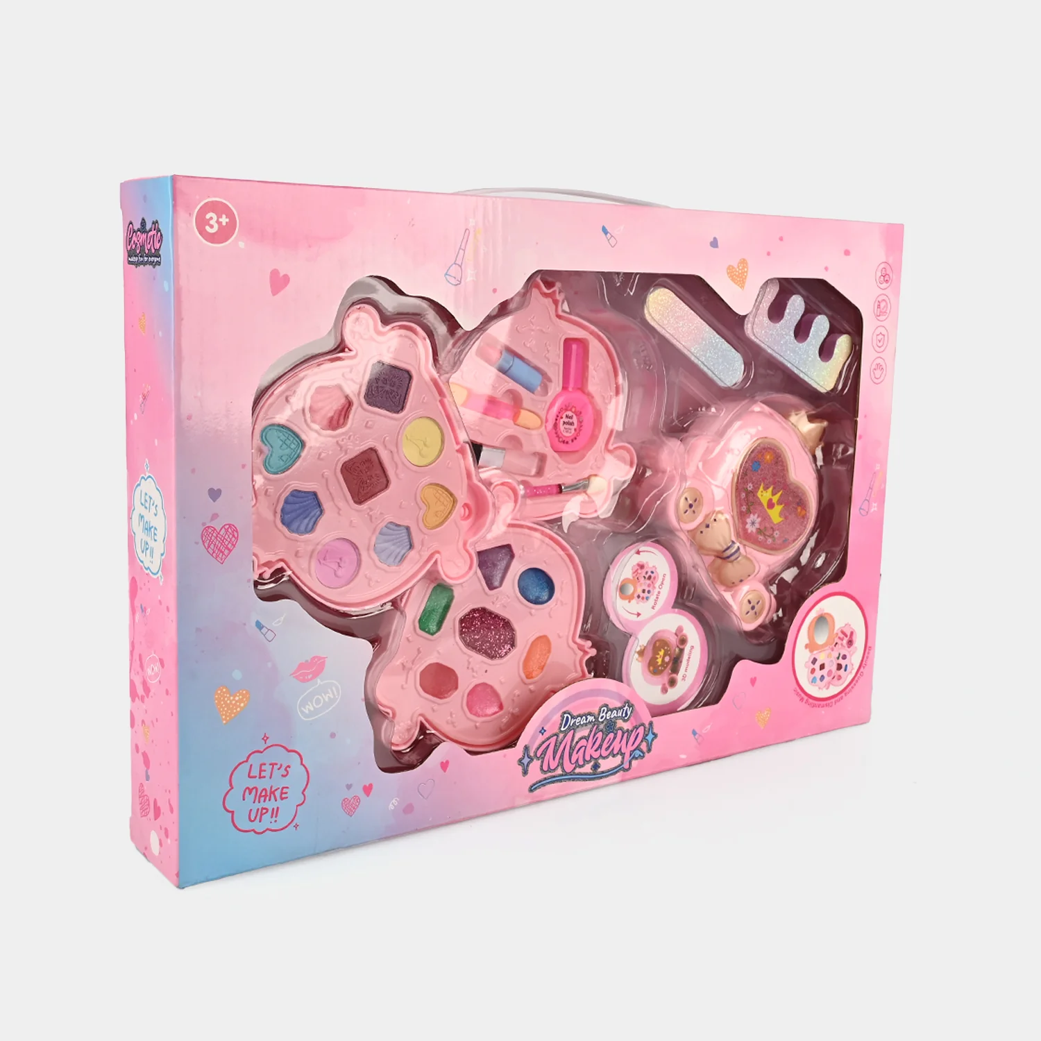 Cute Beauty Pretend Play Makeup Set - Image 3
