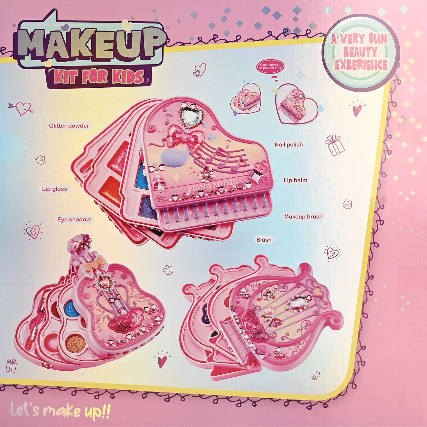 Cute Beauty Pretend Play Makeup Set - Image 7