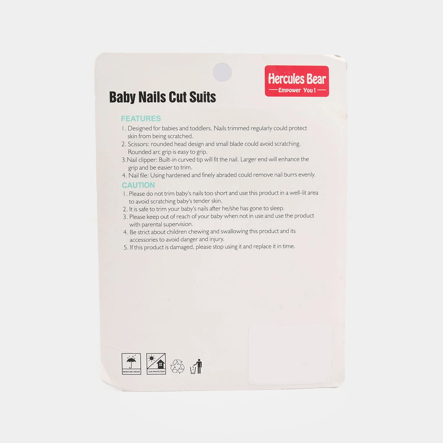 Baby Nail Care Manicure Set - Image 2