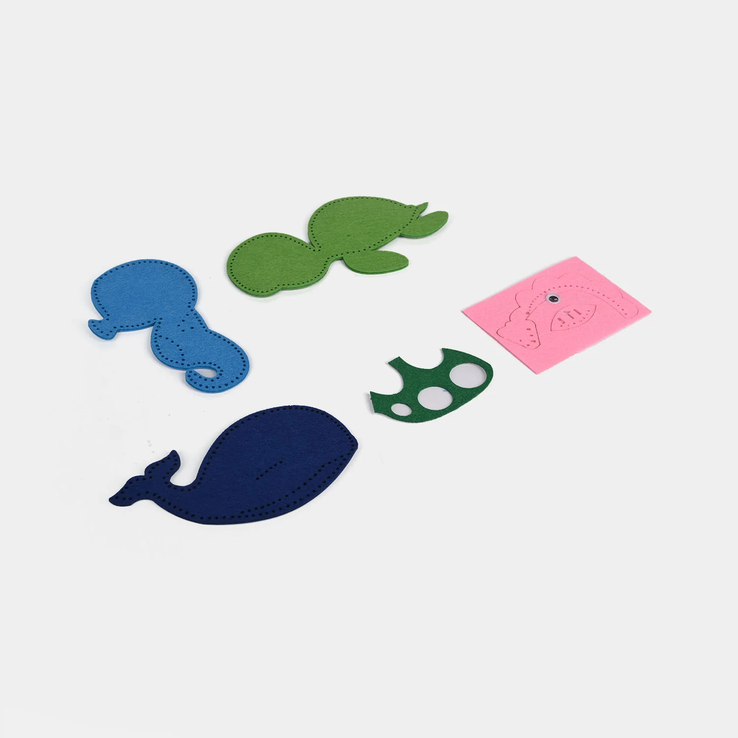 Kids Marine Animals Sewing Toy Set (6 PCS) - Image 2