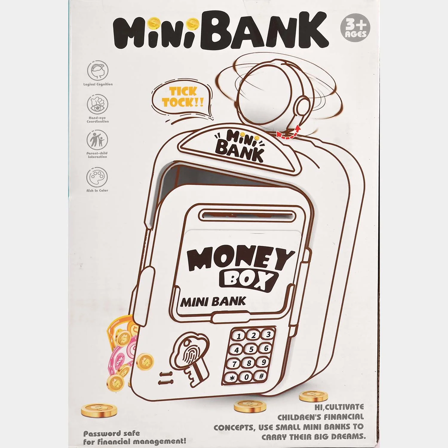 Mini Bank | Electronic Money Safe Box with Password - Image 9