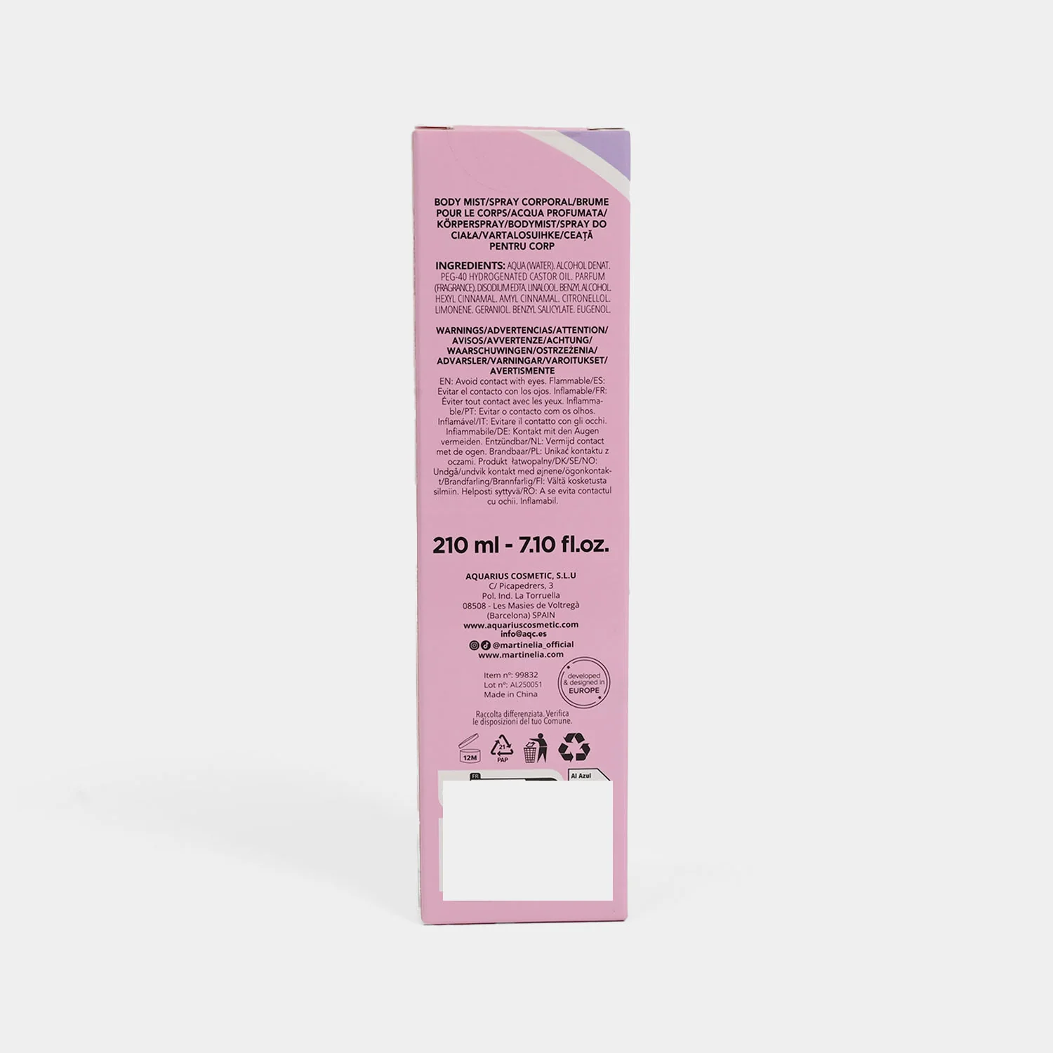 Body Spray Super Girl 210Ml - Image 4