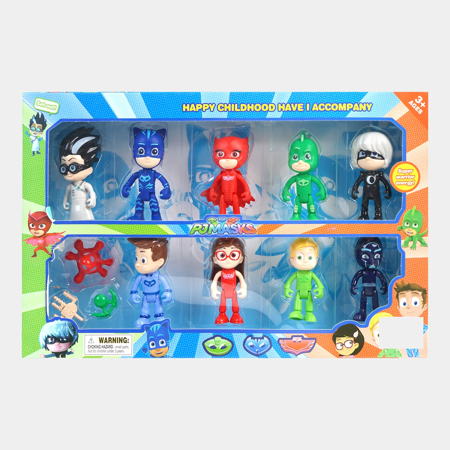 Mask PJ Heroes Toy | 9 PCs - Image 3