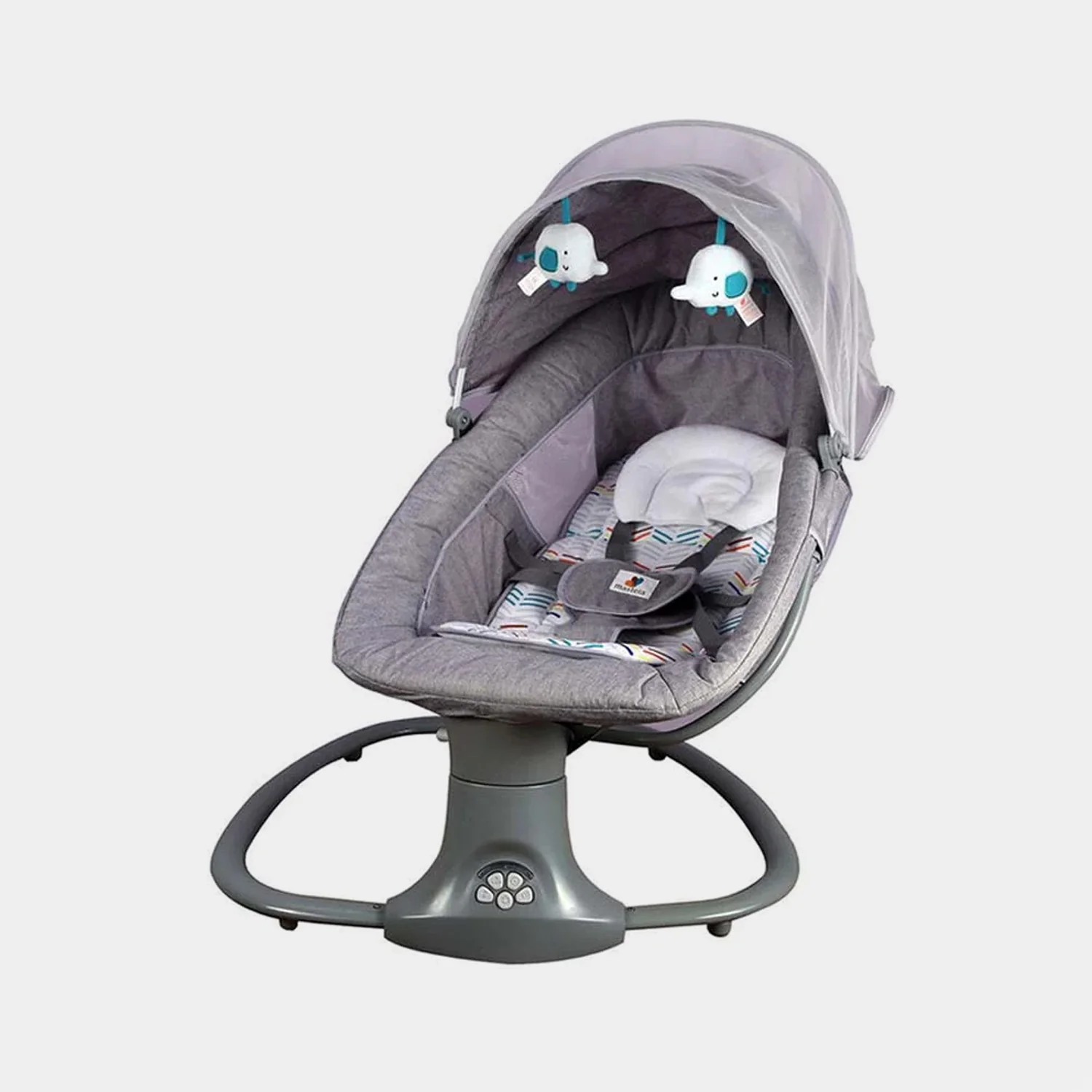 Mastela 3in1 Deluxe Multi Functional Bassinet - Grey (8105)