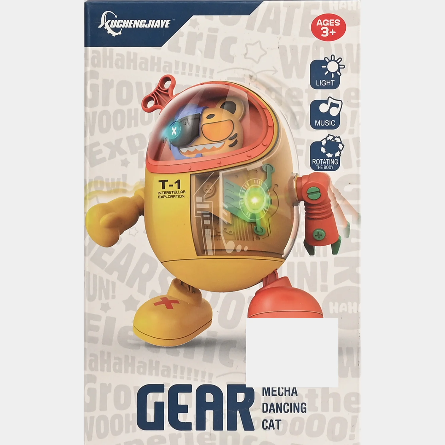 Gear Mechanical Dancing Cat with Light & Sound - Image 6