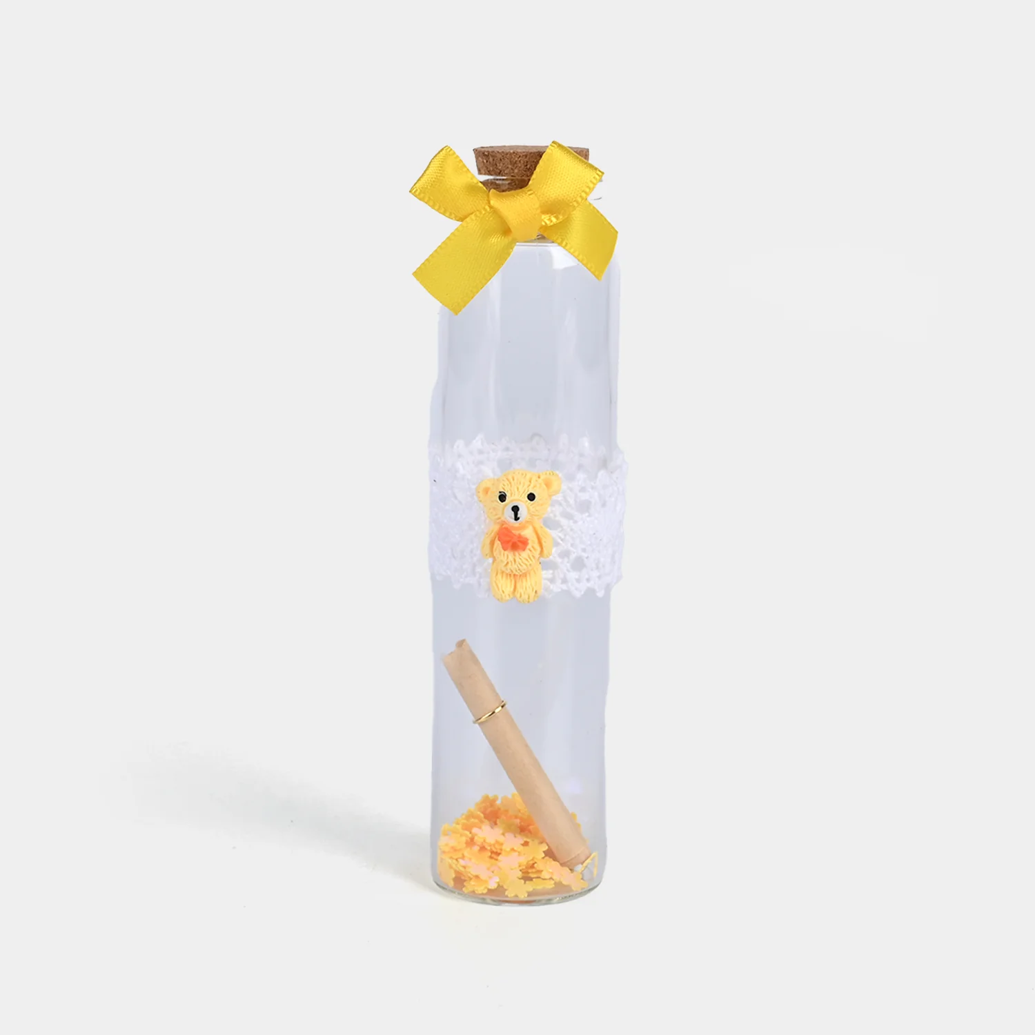 Mini Glass Message Bottle - Image 3