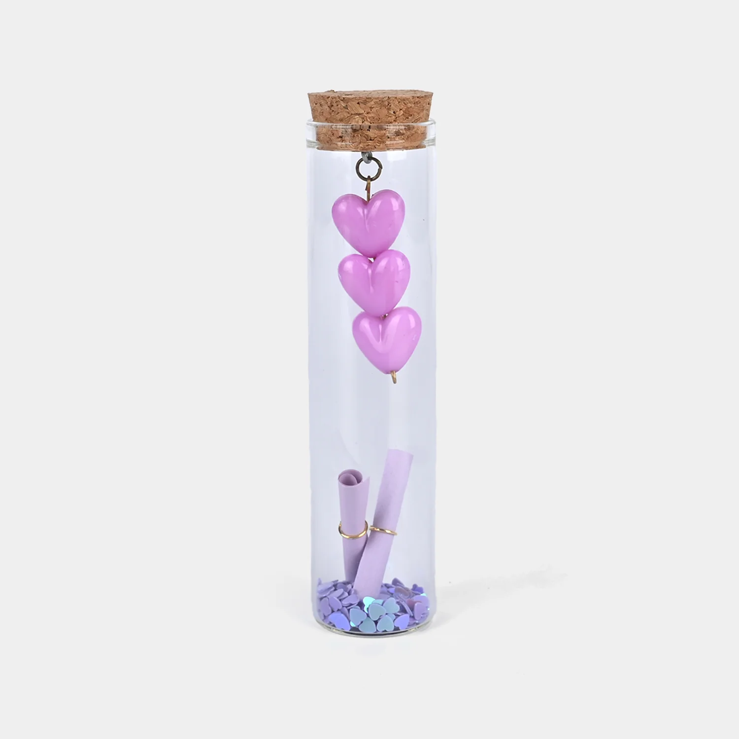 Mini Glass Message Bottle - Image 2