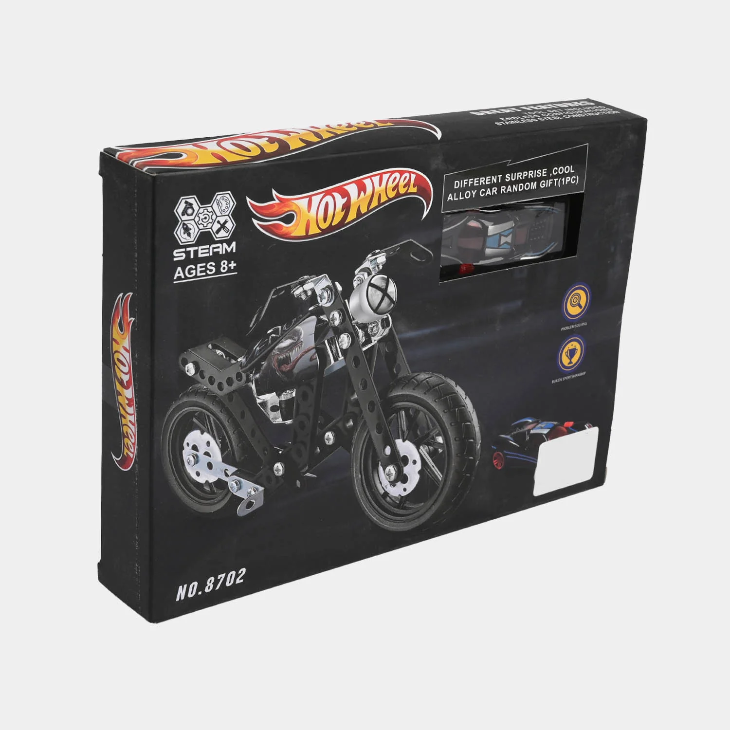 STEM Alloy Motorcycle Building Toy Set