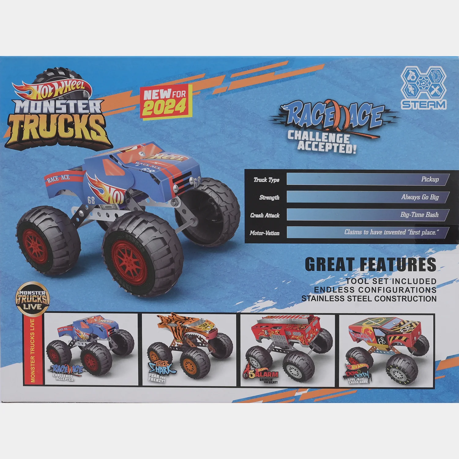 Hot Wheel Metal Construction/Assembly Vehicle Kit - Image 3
