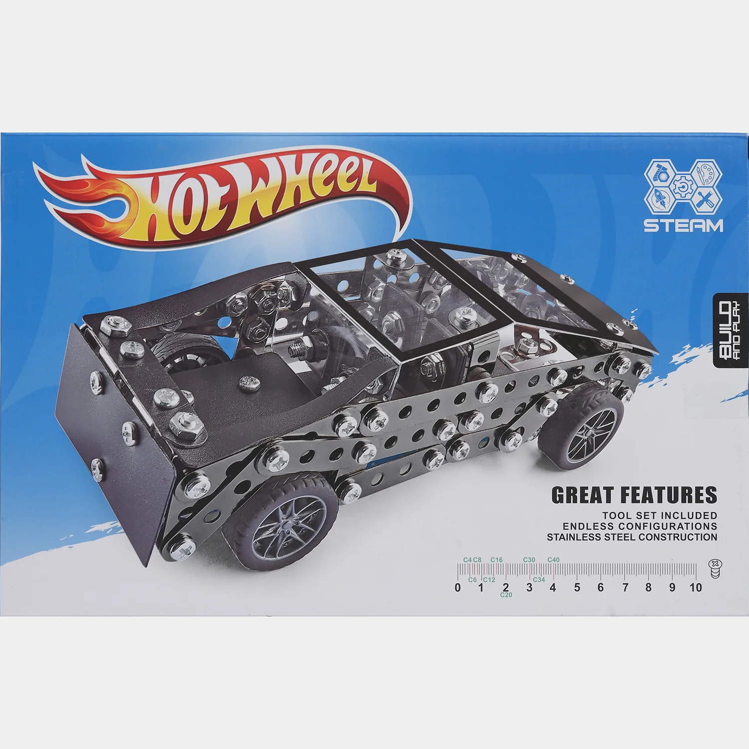 Hot Wheel Metal Construction/Assembly Vehicle Kit - Image 3
