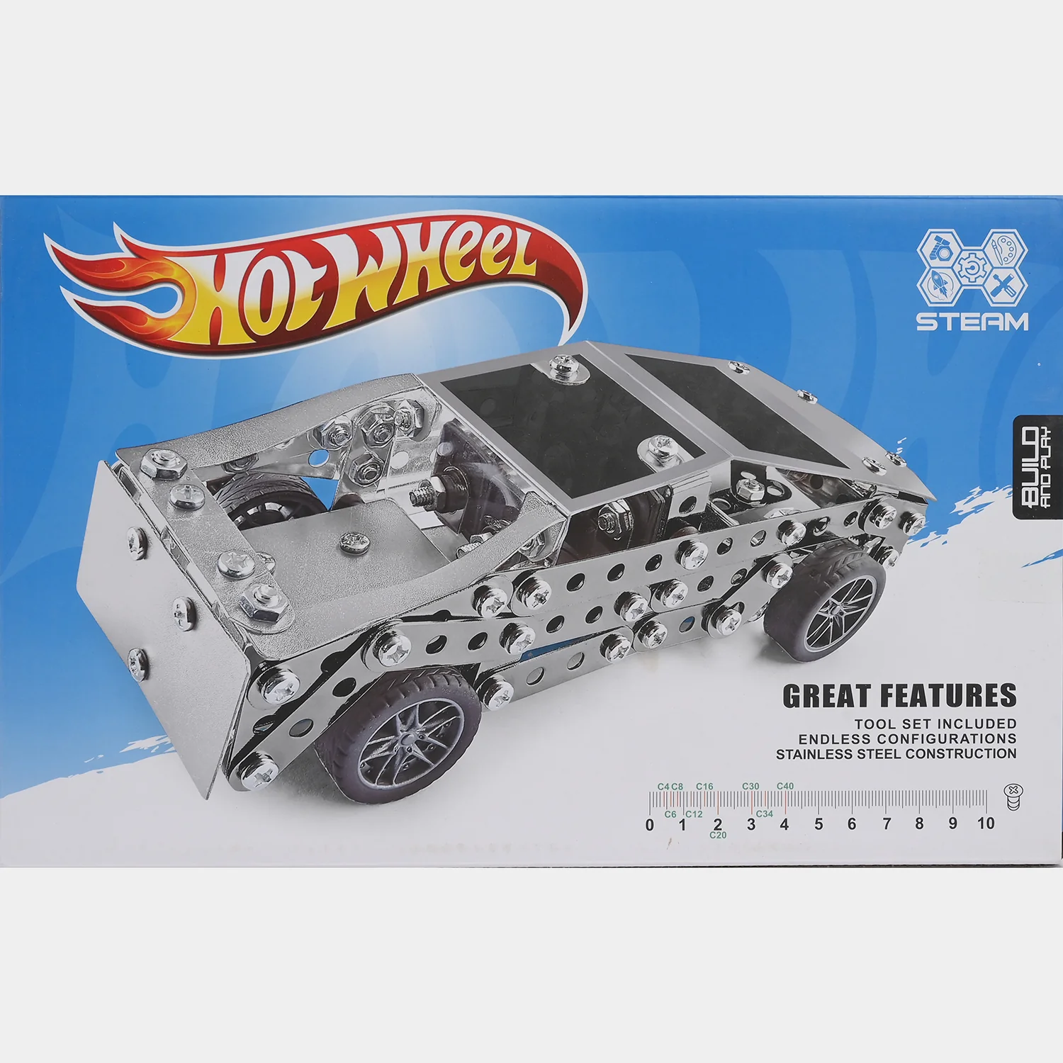 Hot Wheel Metal Construction/Assembly Vehicle Kit - Image 3
