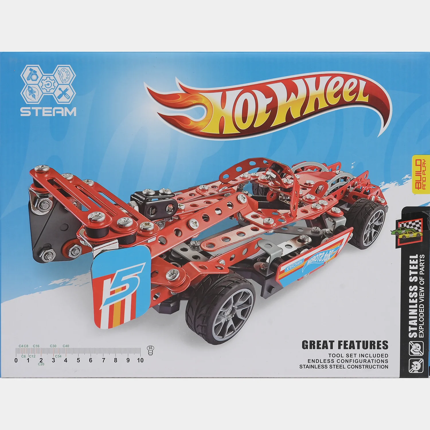 Metal Construction/Assembly Vehicle Kit - Image 3