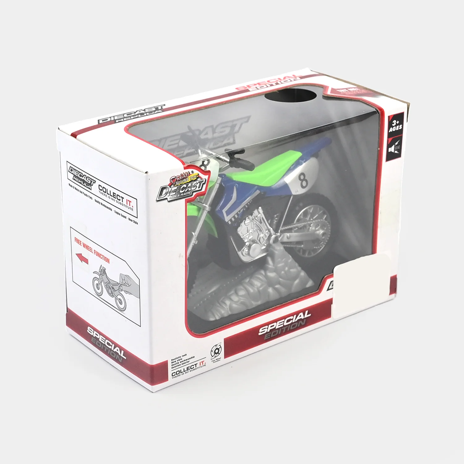 Special Edition Die-Cast Metal Motorcycle/Bike for Kids - Image 3