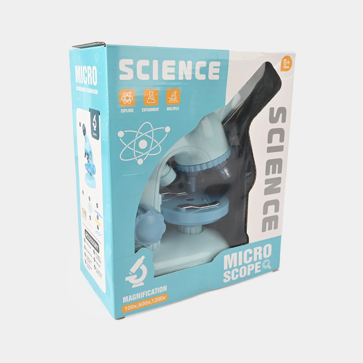 Kids Science Microscope – 100x/600x/1200x Magnification Educational Set - Image 3