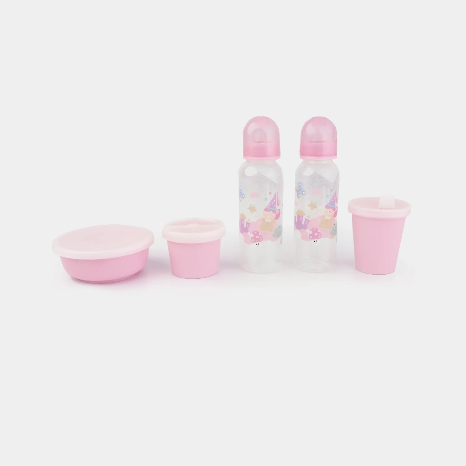 Baby Feeding Gift Set 7060 Pink - Image 3