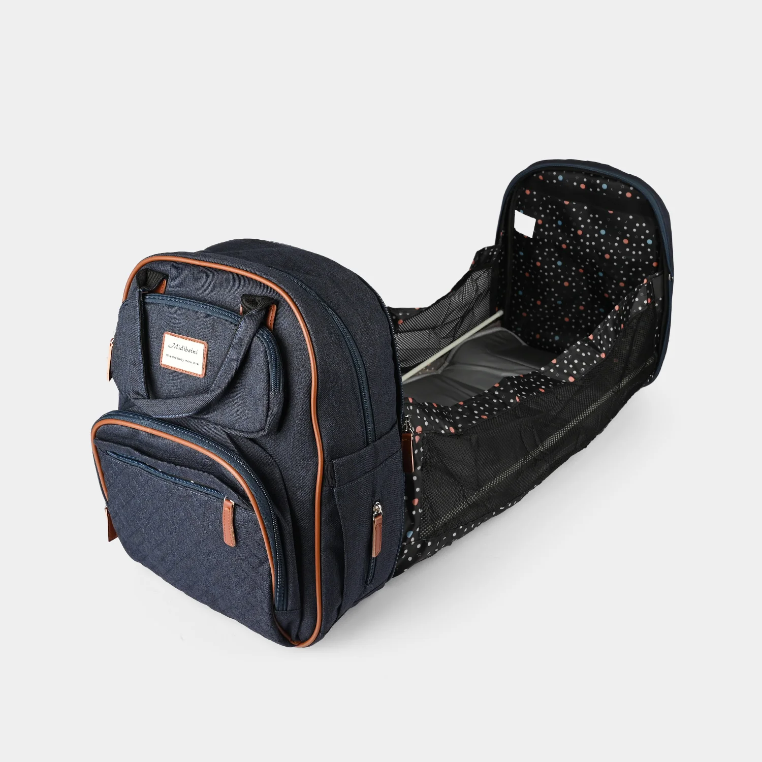 Portable Folding Baby Bed & Baby Backpack - Image 2