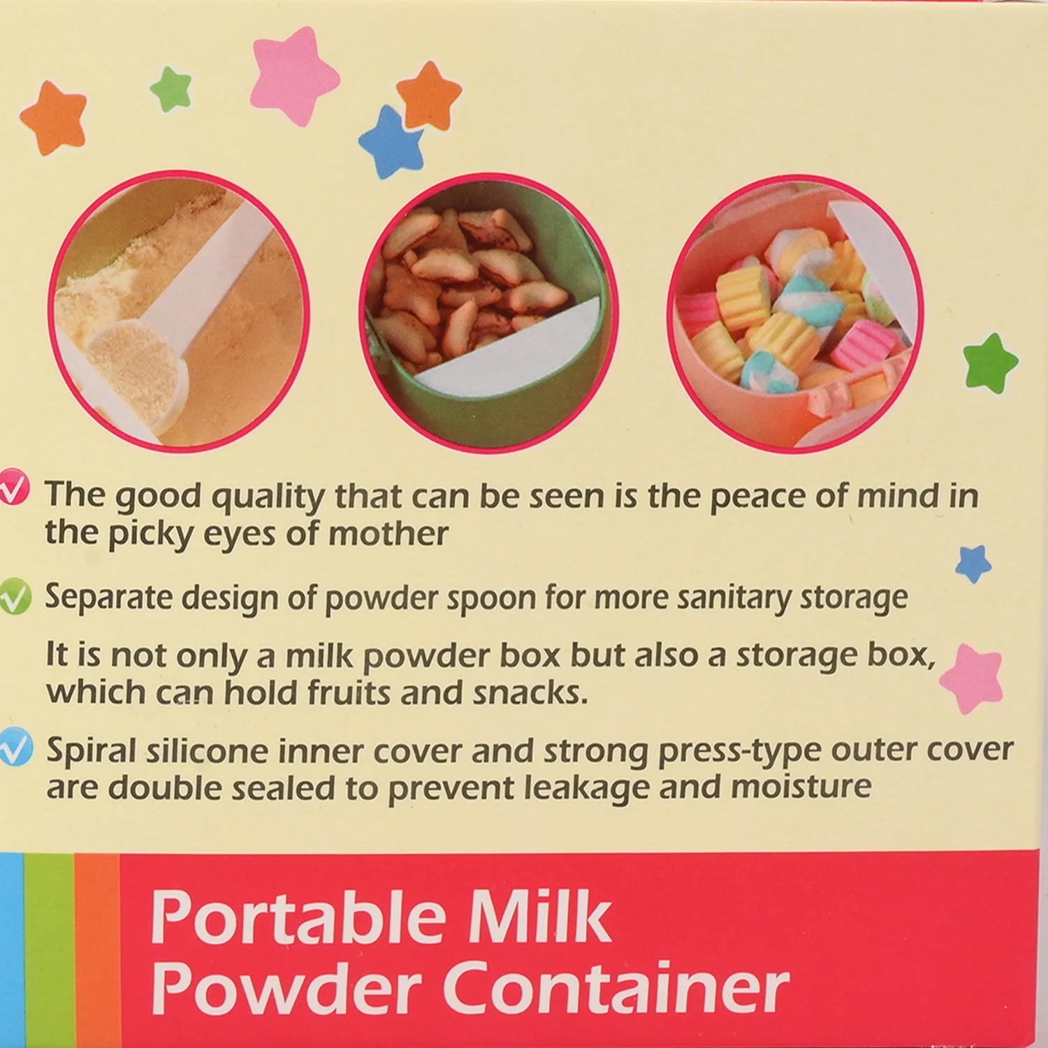 Cute Milk Powder Container - Image 6