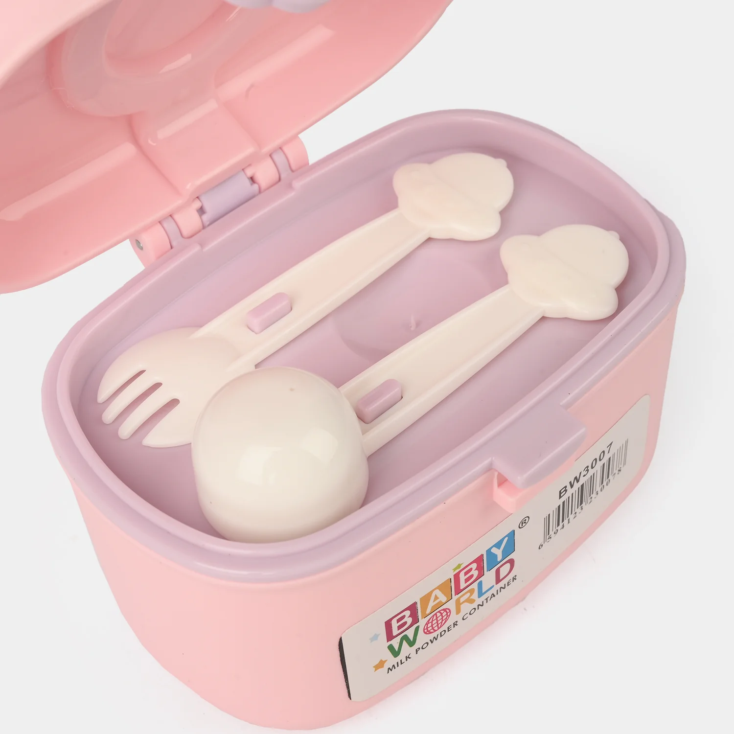 Milk Powder Container - Bear 3007 Pink - Image 3