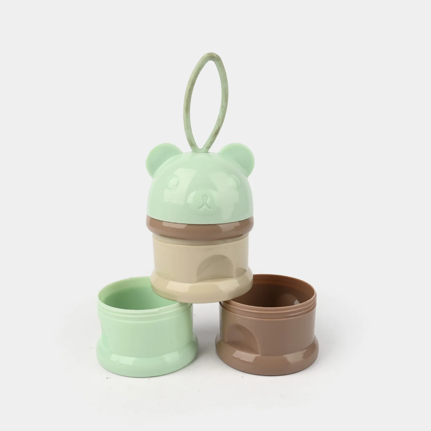 Portable Milk Powder Container 2029 Green - Image 2