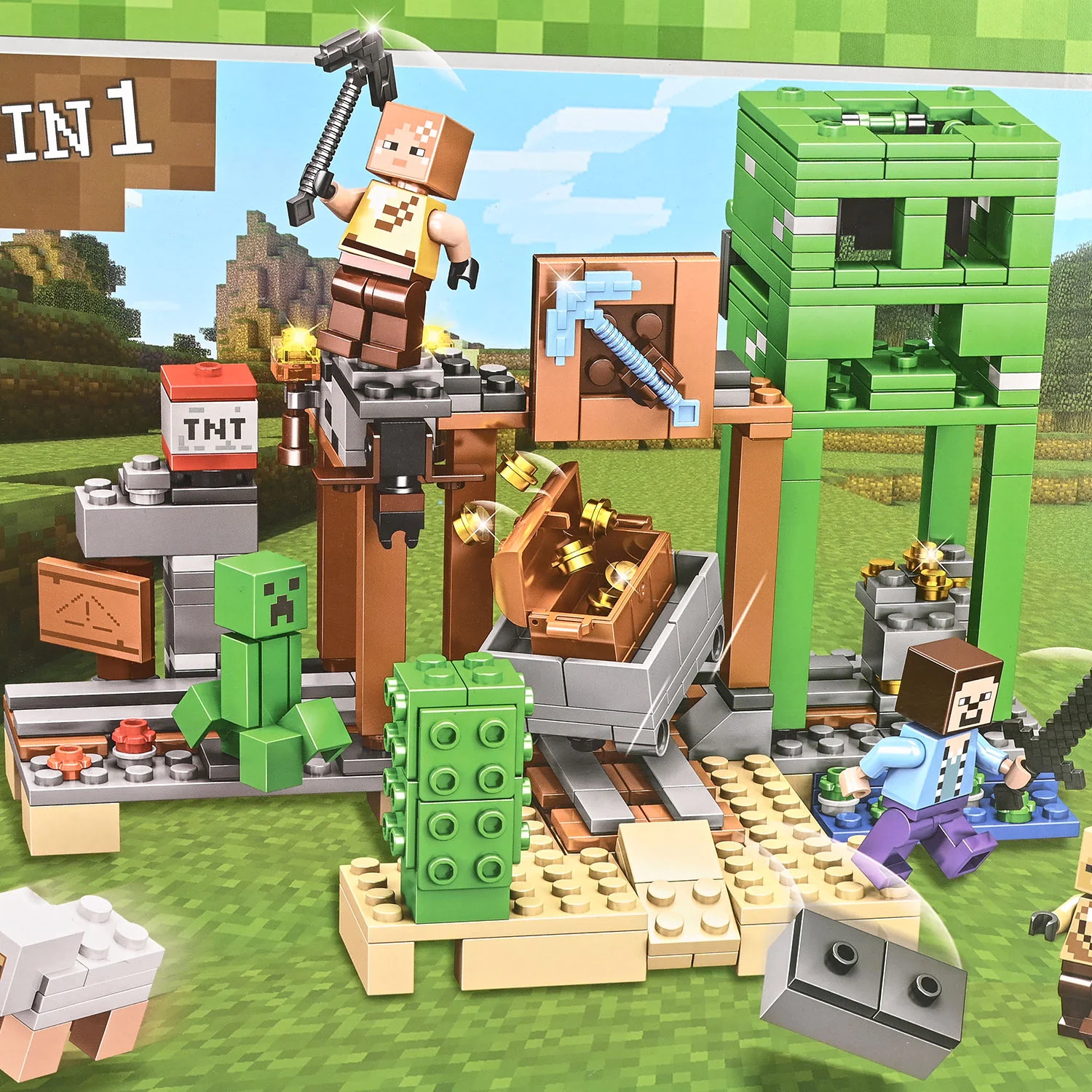 2-in-1 Adventure Building Block Set - Image 2