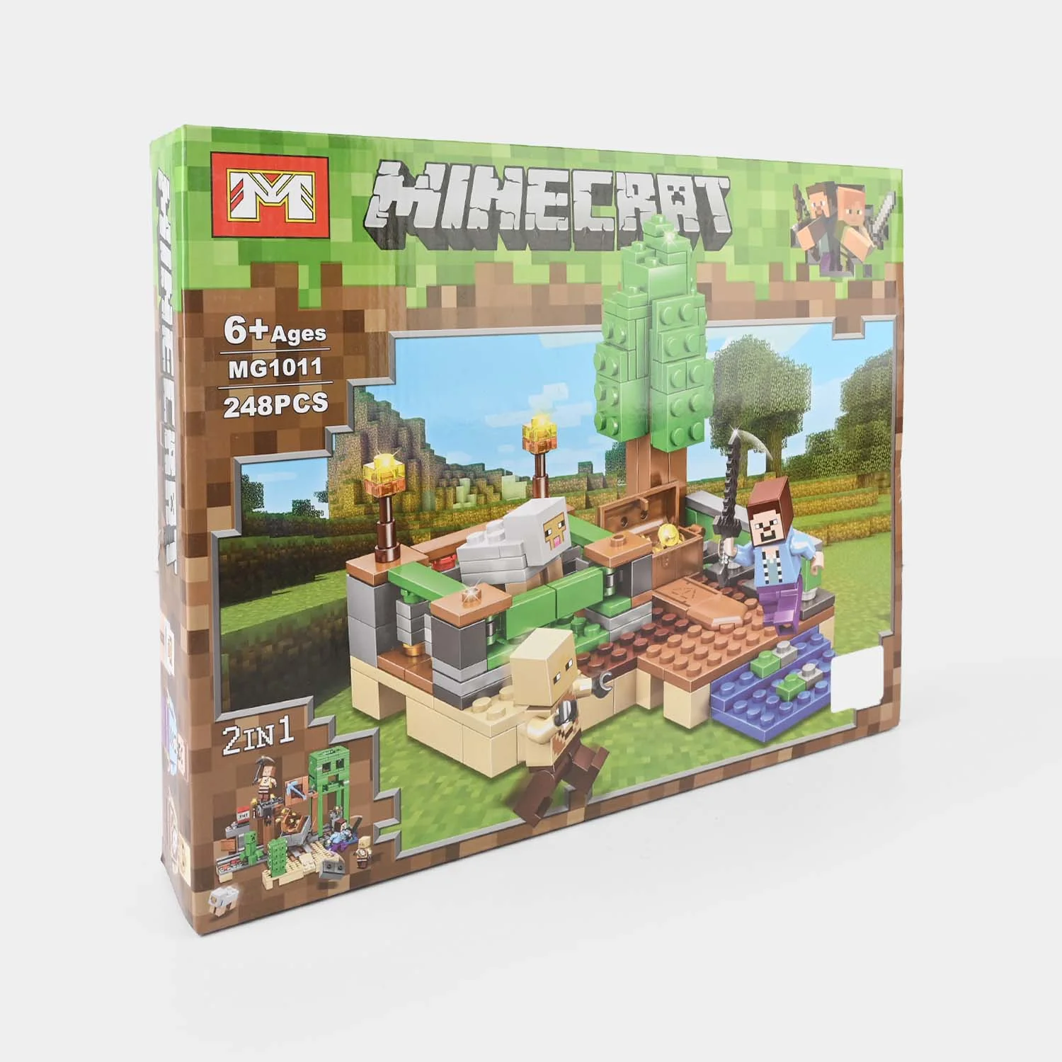 Minecrat 2-in-1 Adventure Building Block Set - Image 2