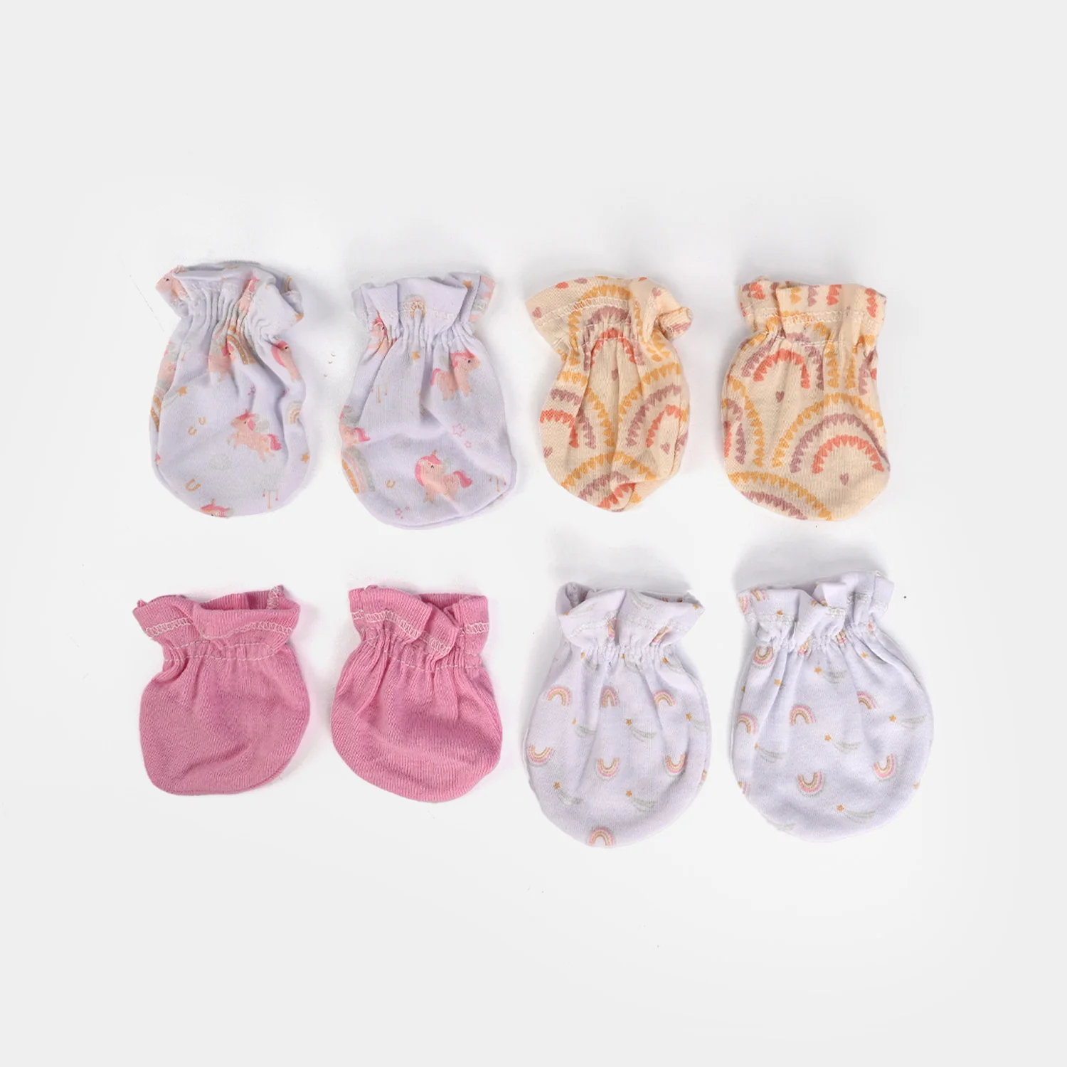 Baby Mittens Set Pack of 4 - Image 2