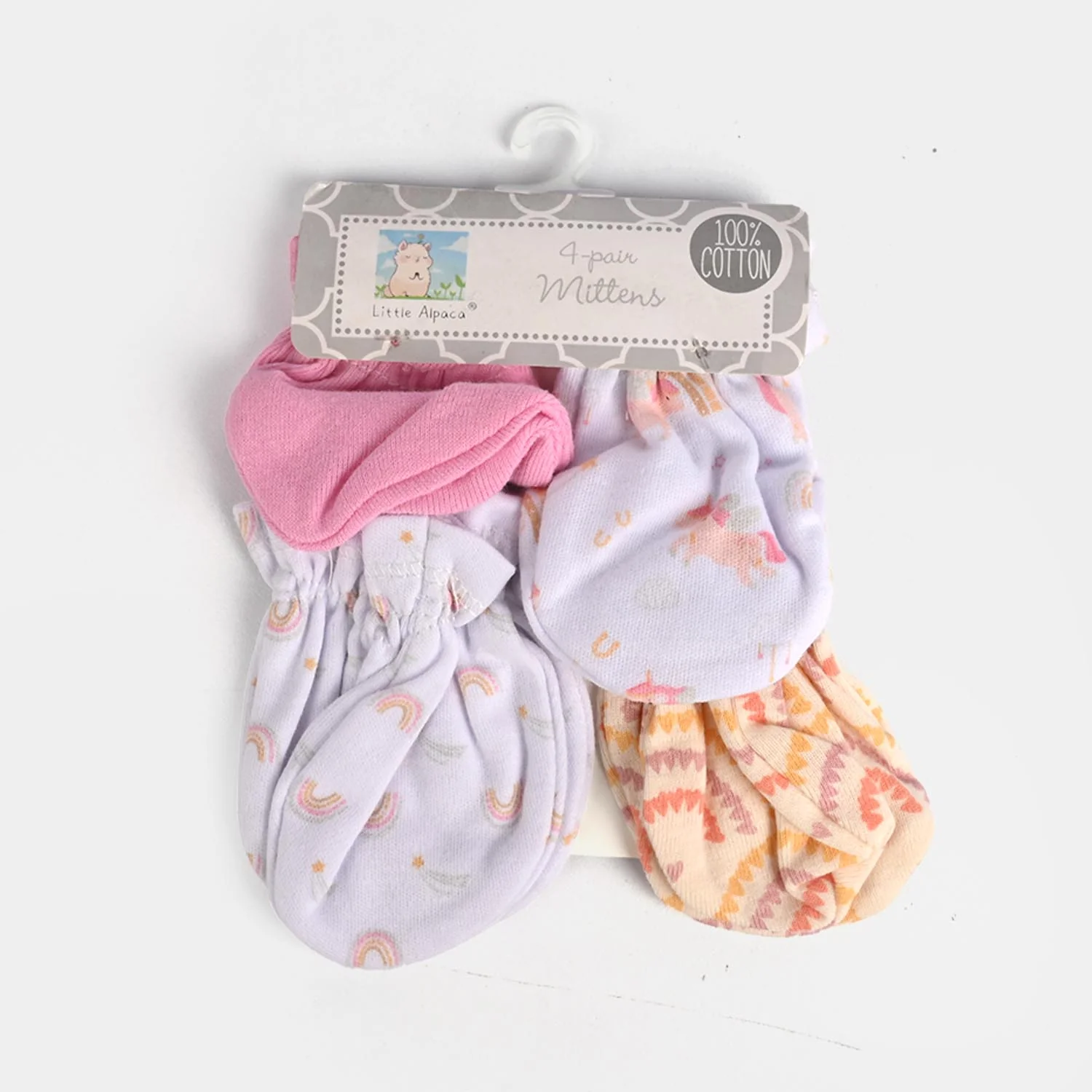 Baby Mittens Set Pack of 4 - Image 3