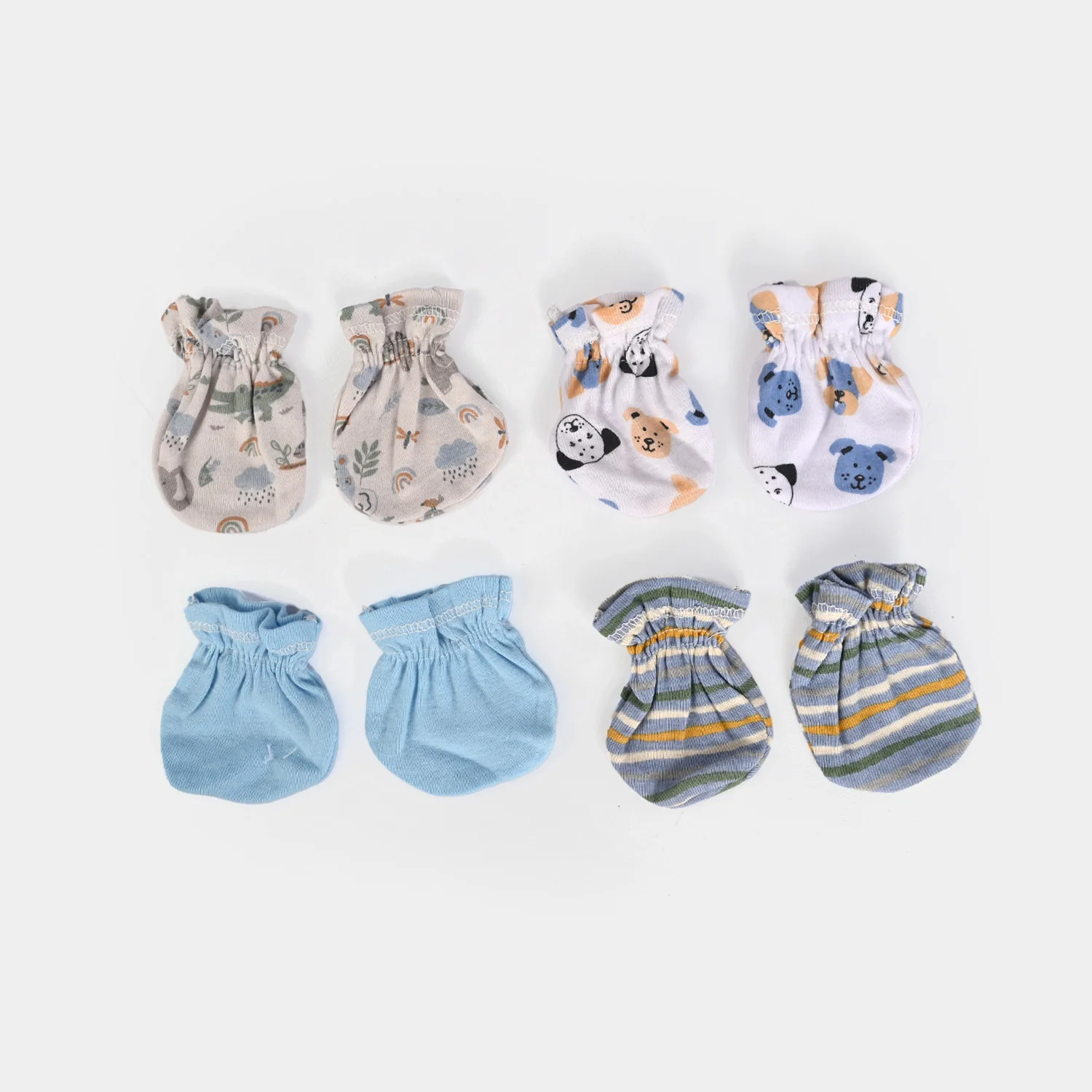 Baby Mittens Set Pack of 4 - Image 2